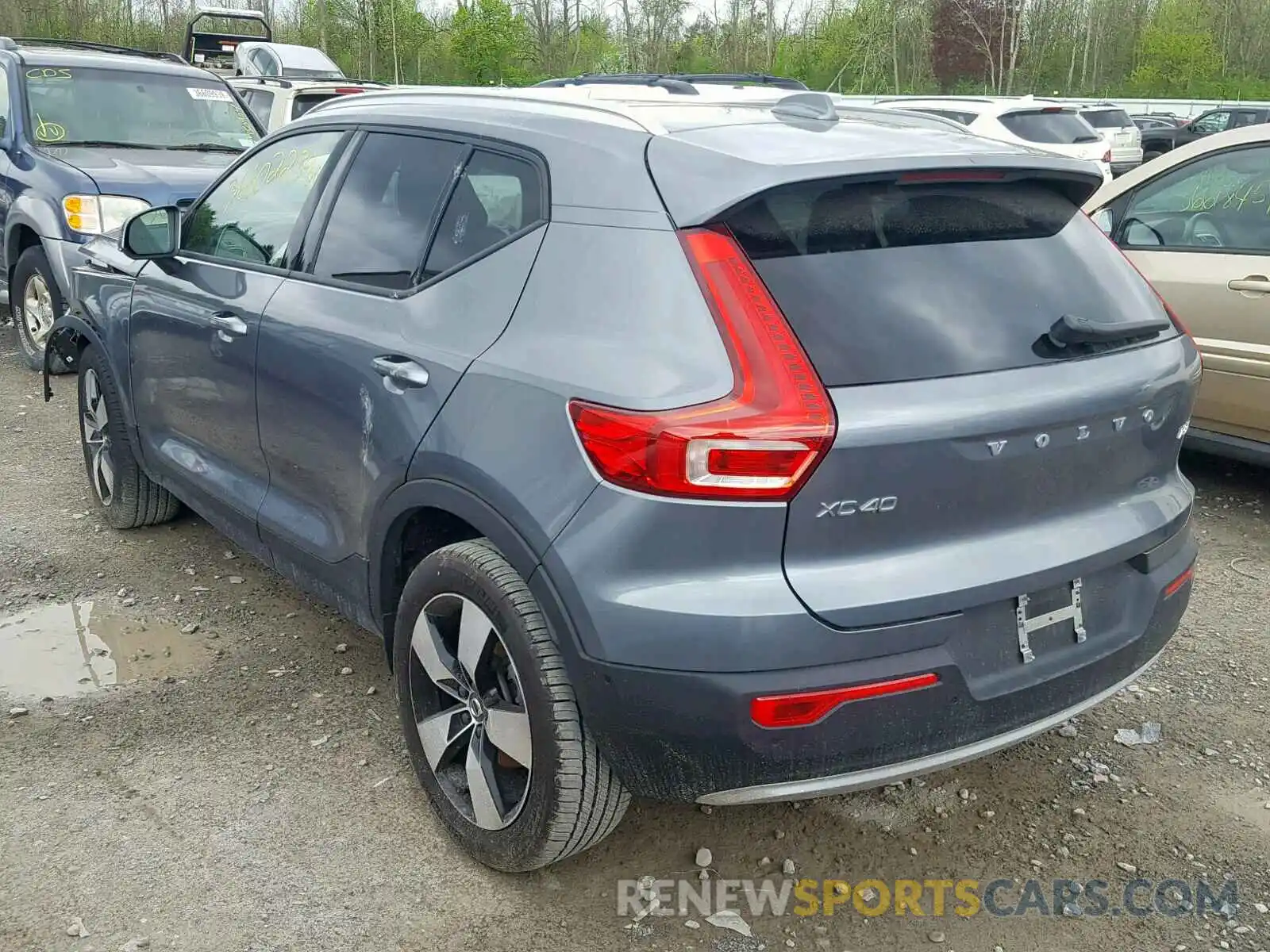 3 Photograph of a damaged car YV4162XZ6K2007736 VOLVO XC40 T5 2019