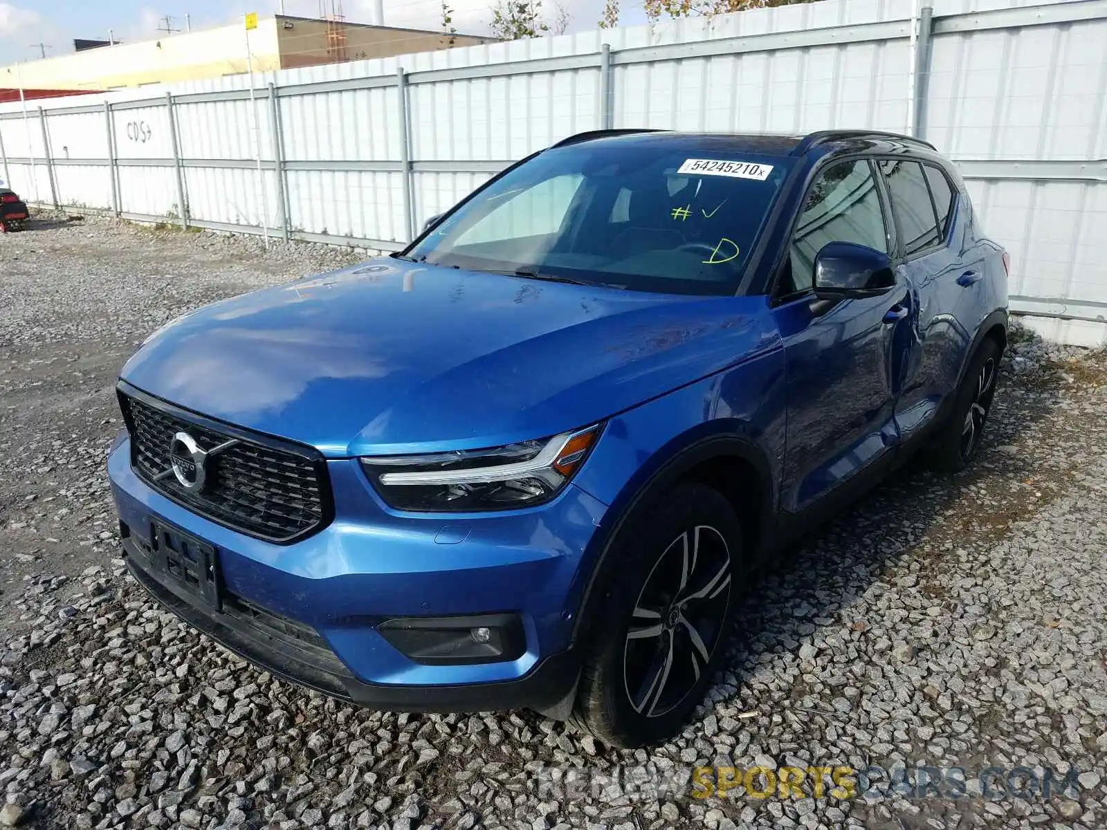 2 Photograph of a damaged car YV4162UM1K2059901 VOLVO XC40 T5 R- 2019