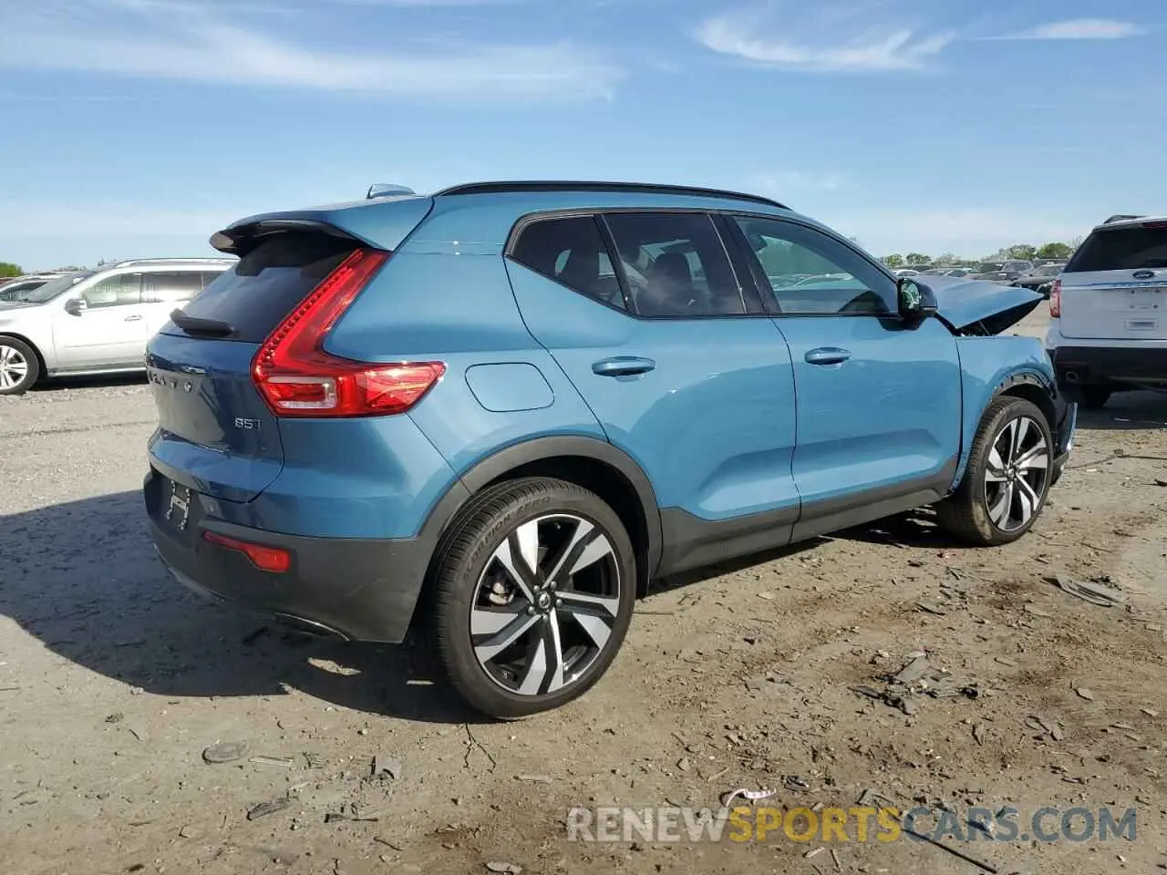3 Photograph of a damaged car YV4L12UX7P2092619 VOLVO XC40 ULTIM 2023