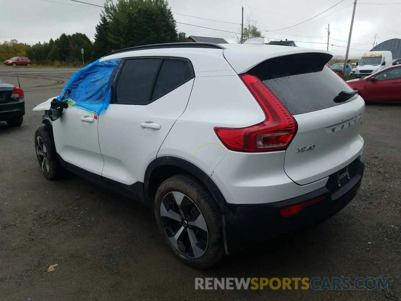 2 Photograph of a damaged car YV4L12UX8P2952575 VOLVO XC40 ULTIM 2023