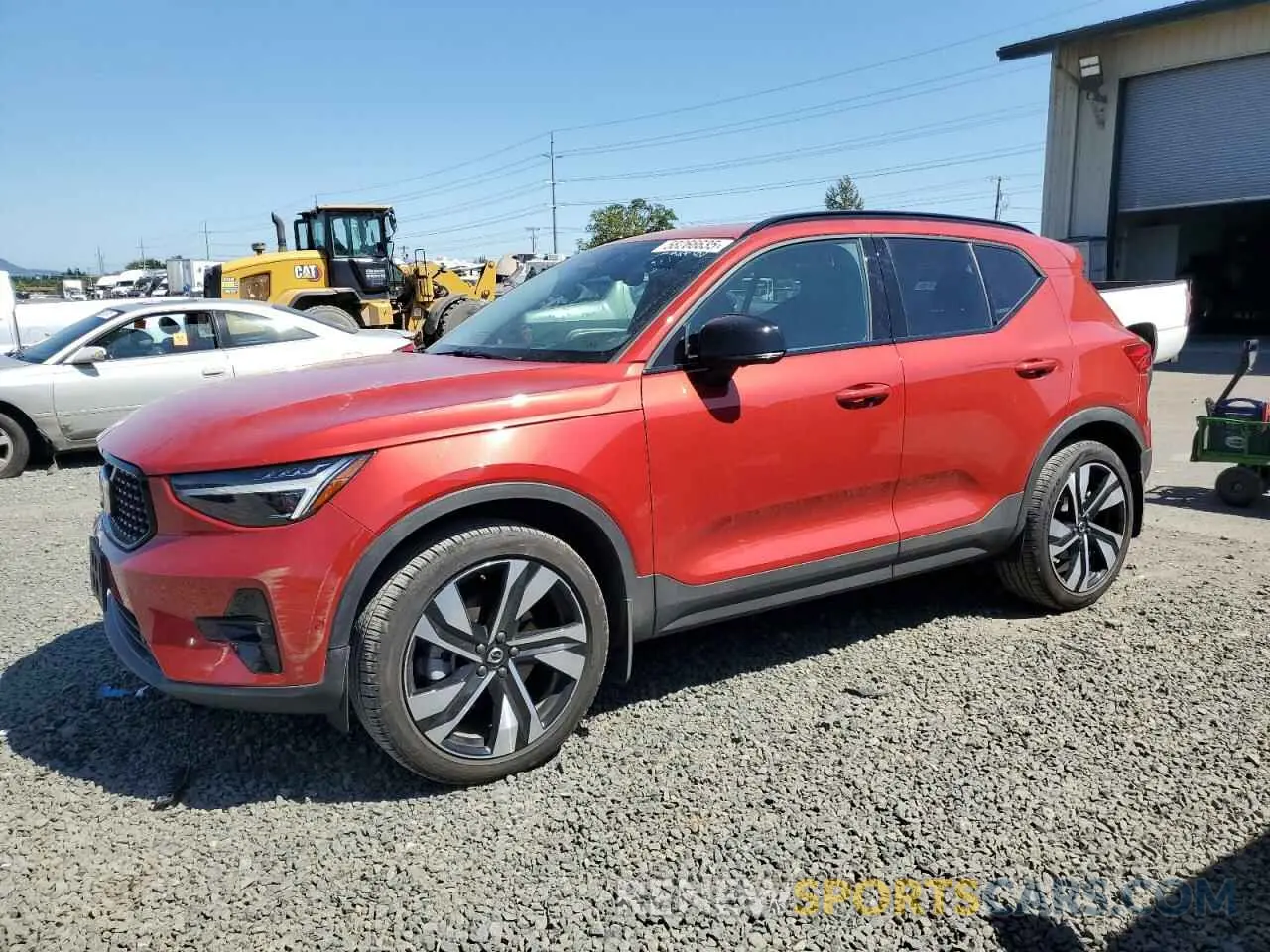 1 Photograph of a damaged car YV4L12UM6R2324099 VOLVO XC40 ULTIM 2024