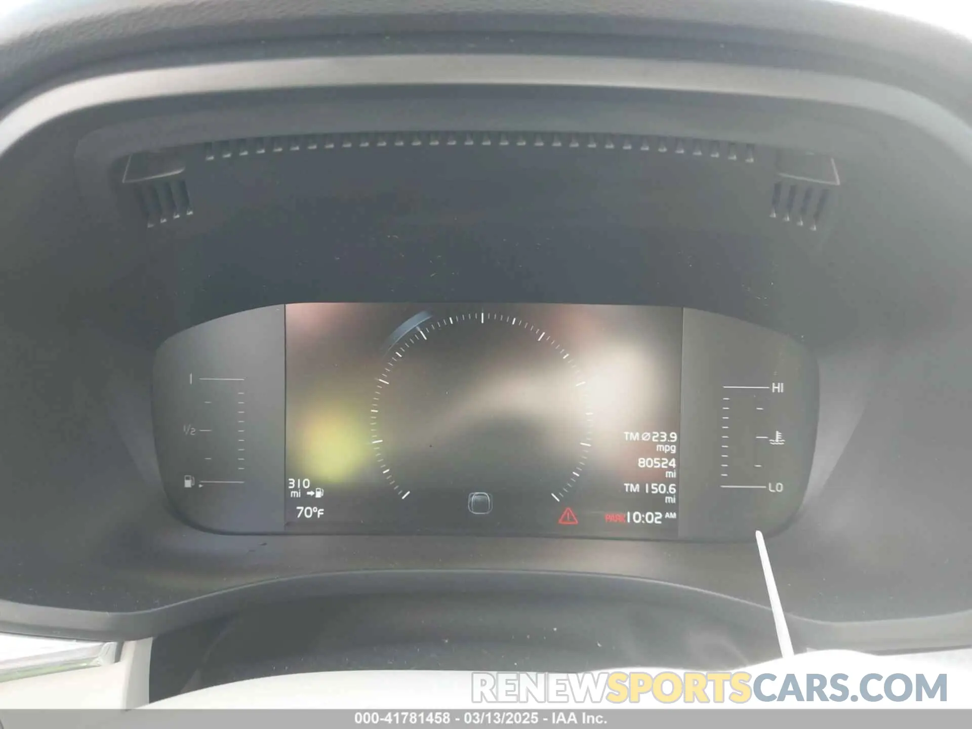 7 Photograph of a damaged car LYV102DK0KB219297 VOLVO XC60 2019