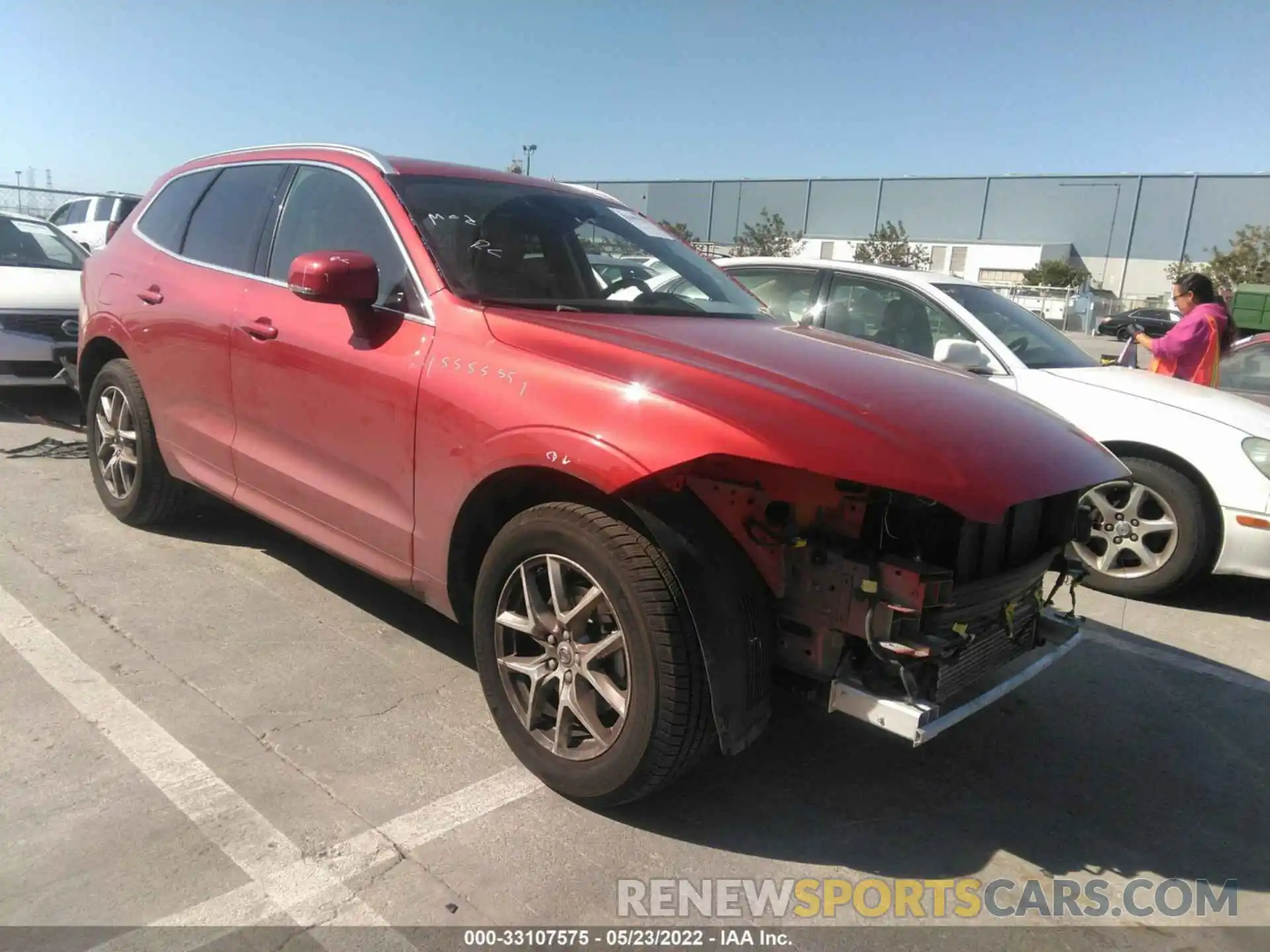 1 Photograph of a damaged car LYV102DK3KB310712 VOLVO XC60 2019