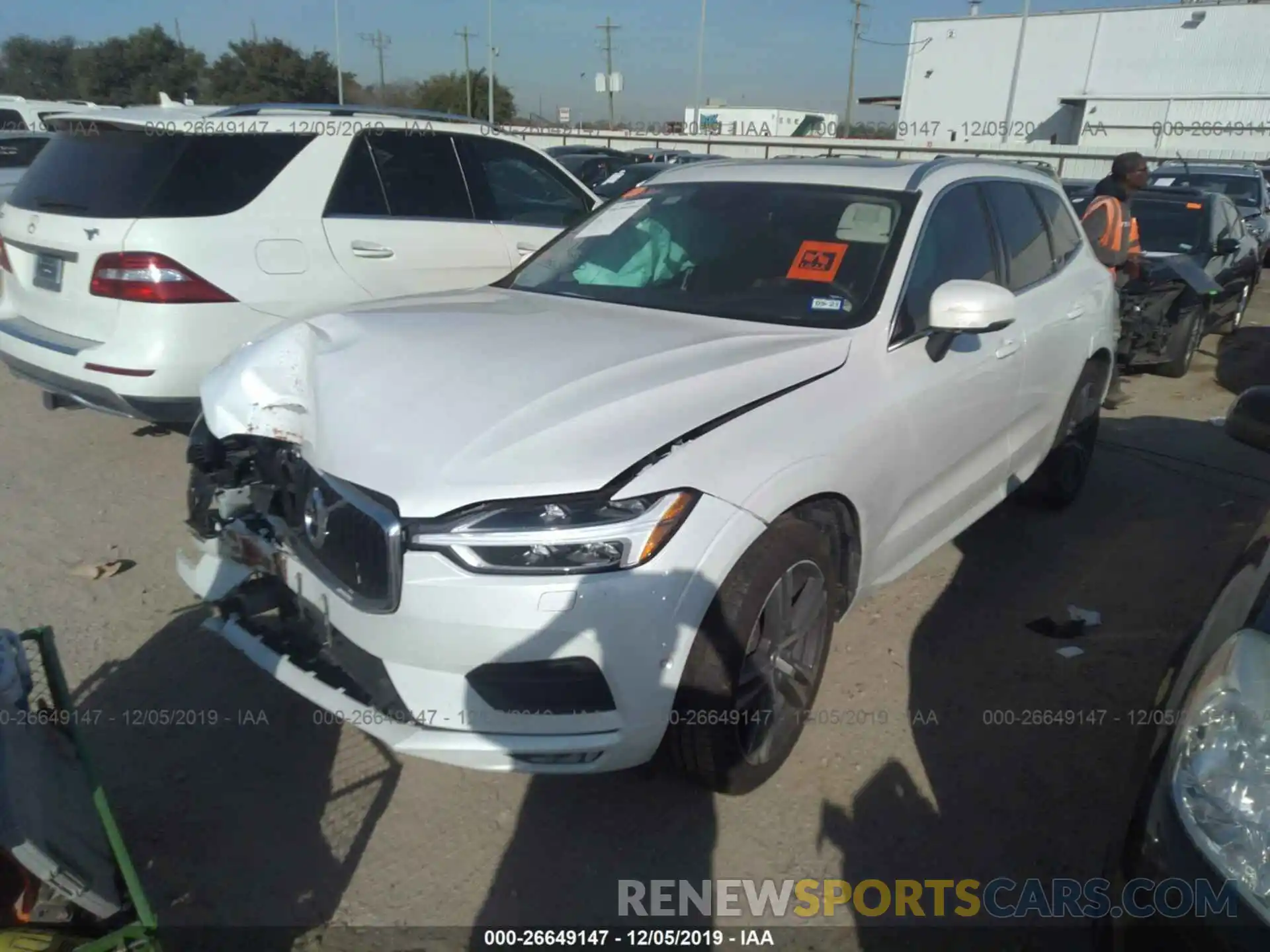 2 Photograph of a damaged car LYV102DK5KB227508 VOLVO XC60 2019