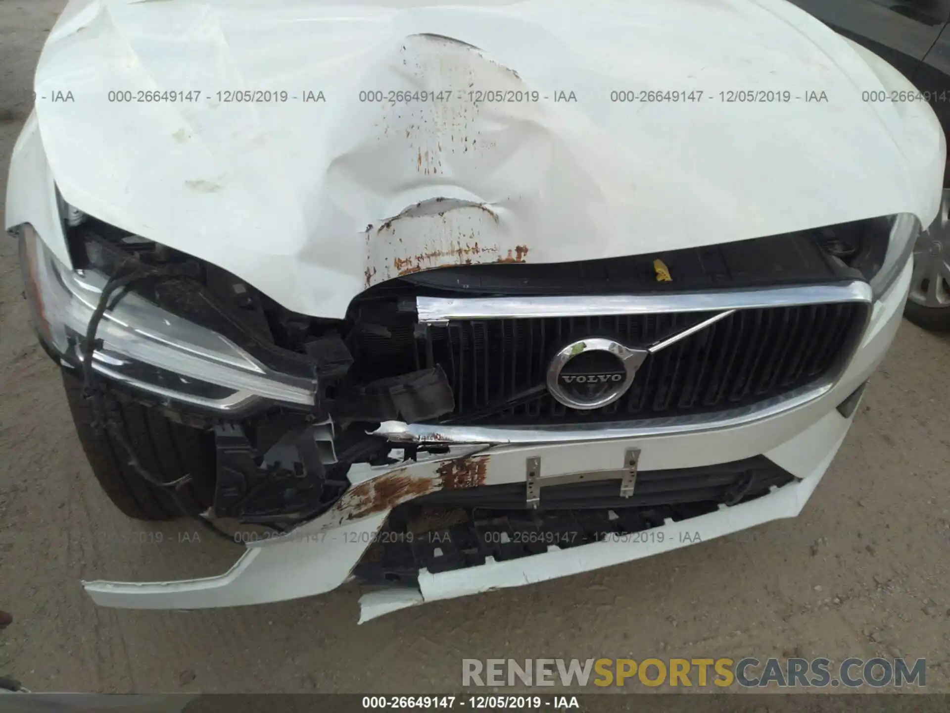 6 Photograph of a damaged car LYV102DK5KB227508 VOLVO XC60 2019