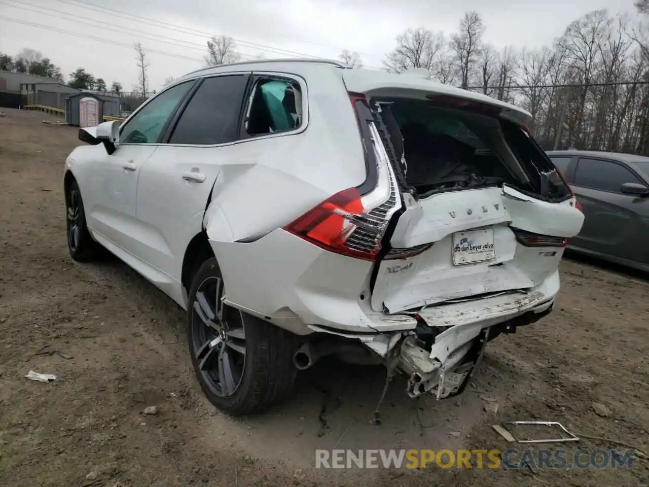 3 Photograph of a damaged car LYV102RK1KB183340 VOLVO XC60 2019