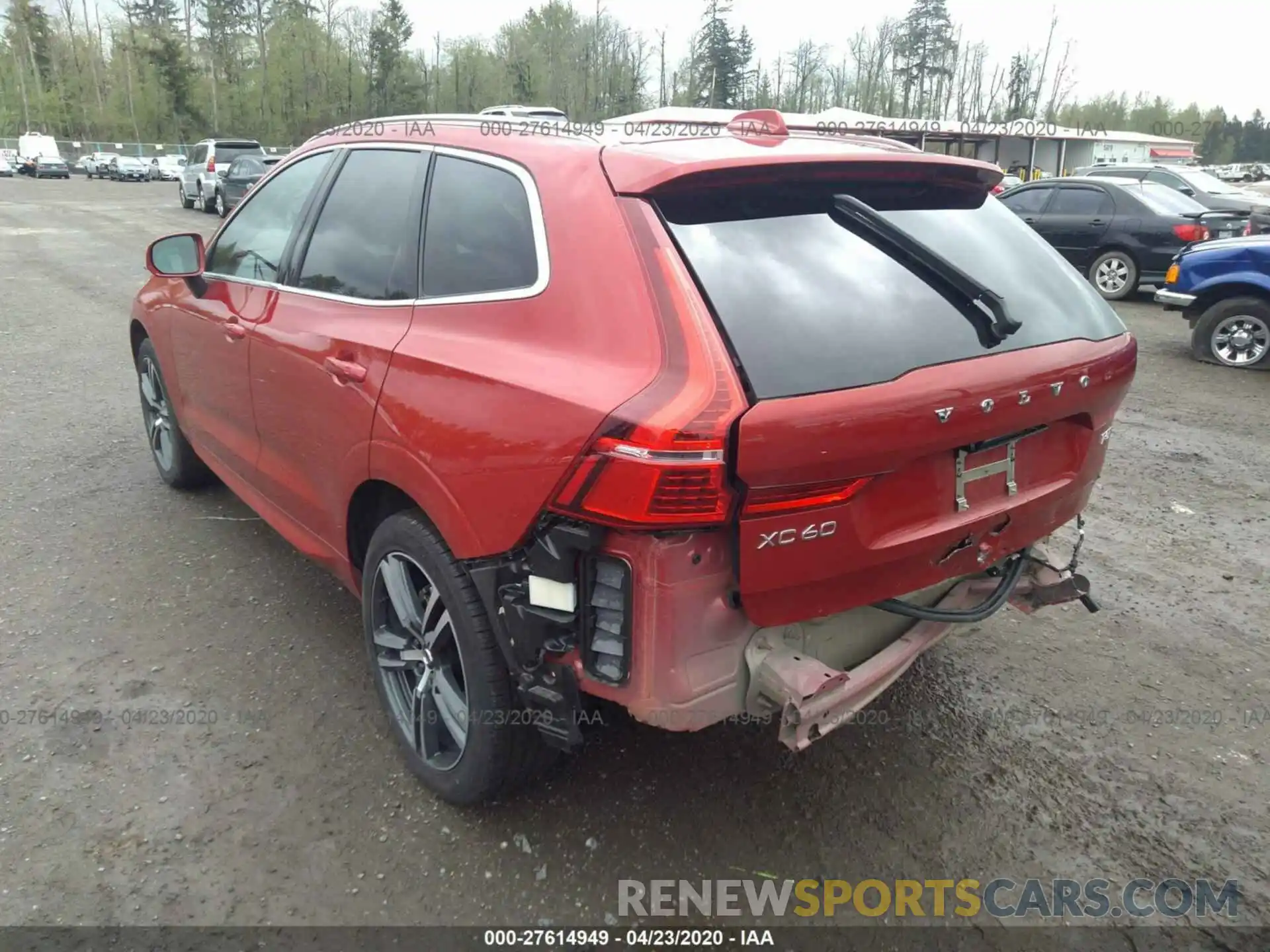 3 Photograph of a damaged car LYV102RK1KB315710 VOLVO XC60 2019