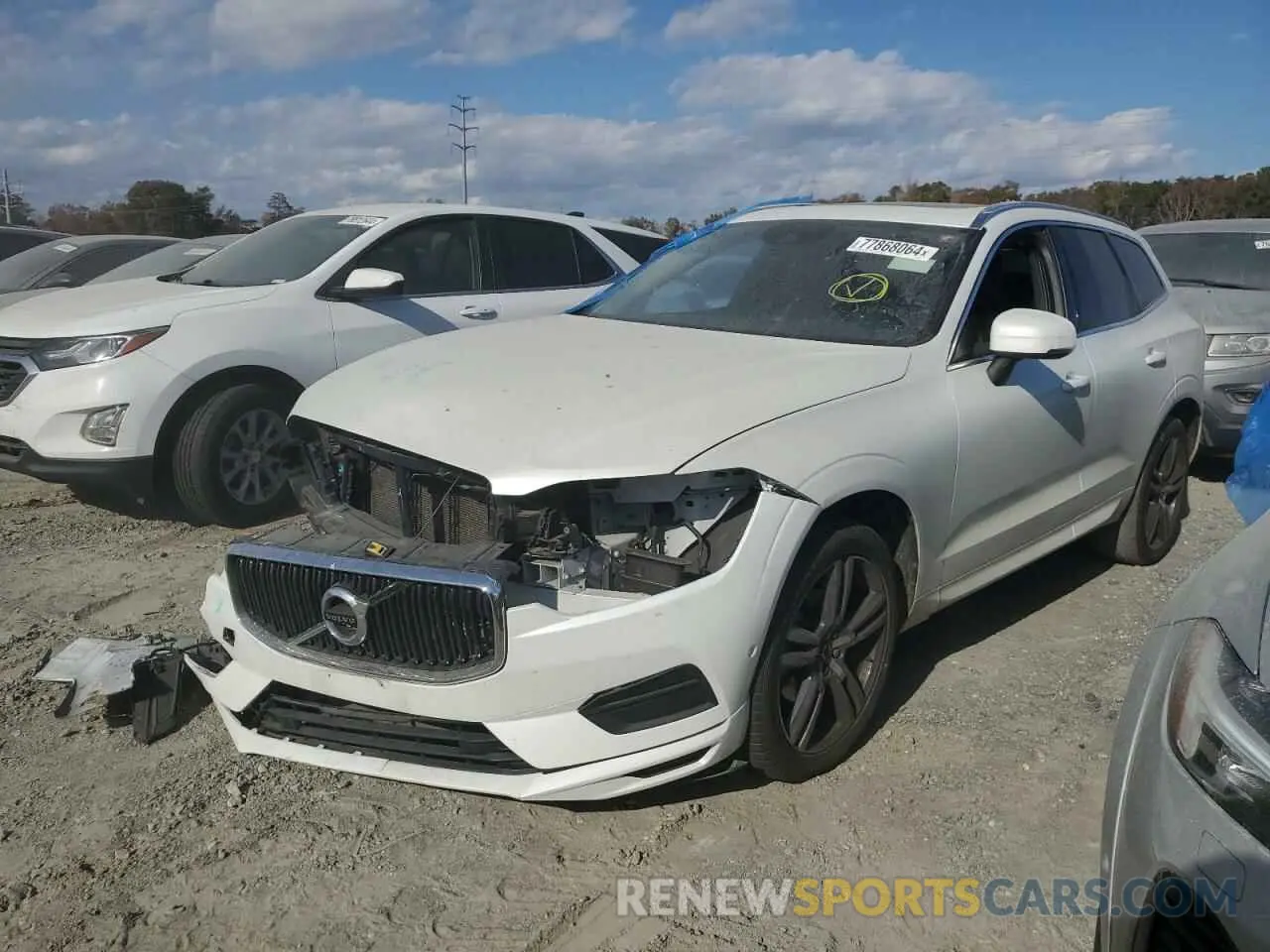 1 Photograph of a damaged car LYV102RK5KB227727 VOLVO XC60 2019
