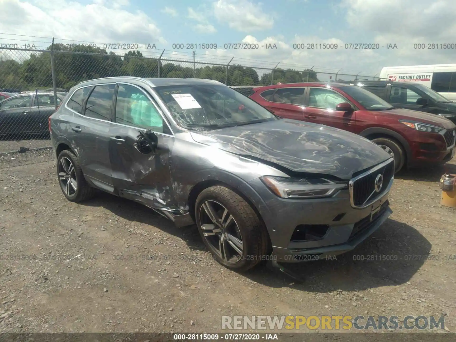 1 Photograph of a damaged car LYV102RK7KB219418 VOLVO XC60 2019