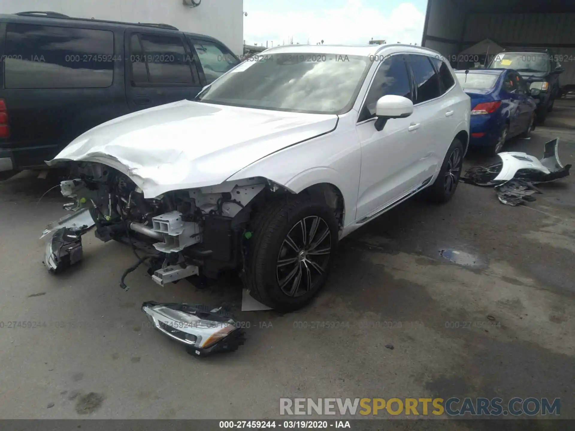 2 Photograph of a damaged car LYV102RL0KB205143 VOLVO XC60 2019