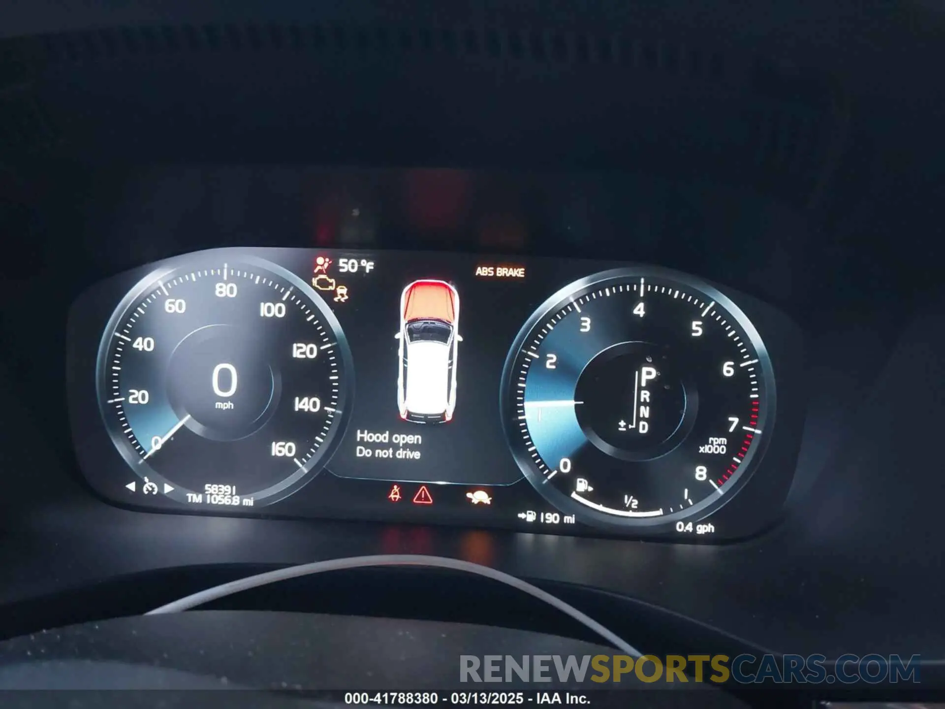 7 Photograph of a damaged car LYV102RL3KB250397 VOLVO XC60 2019