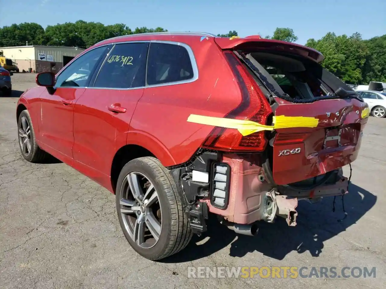 3 Photograph of a damaged car LYVA22RK1KB229923 VOLVO XC60 2019