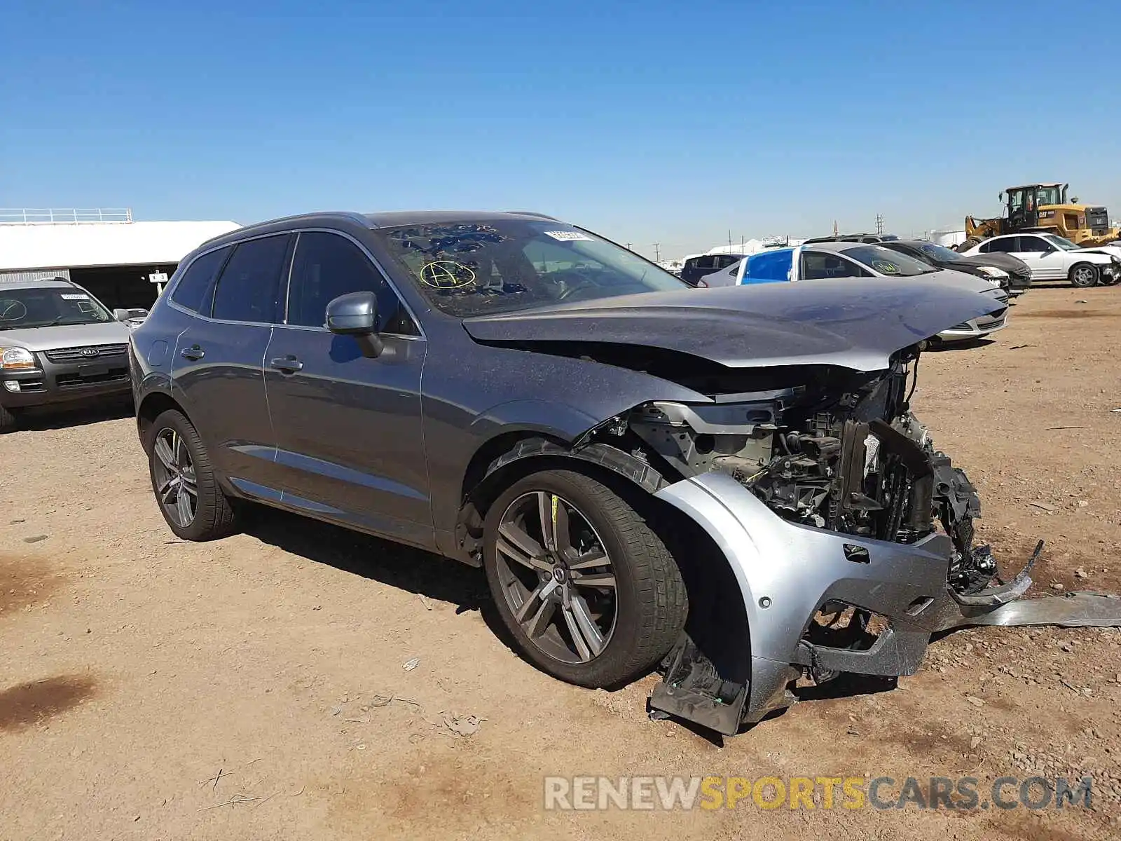 1 Photograph of a damaged car LYVA22RK2KB214735 VOLVO XC60 2019