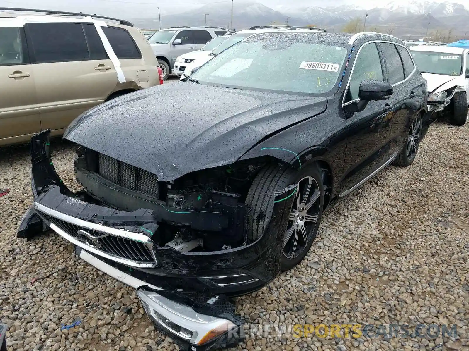 2 Photograph of a damaged car LYVA22RL0KB231462 VOLVO XC60 2019