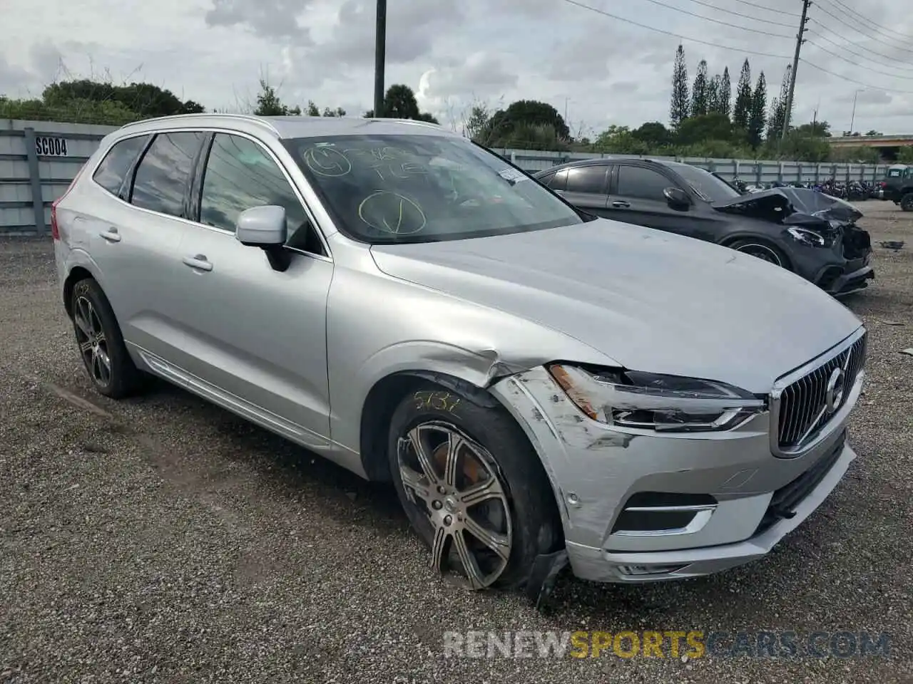 1 Photograph of a damaged car LYVA22RL2KB201251 VOLVO XC60 2019