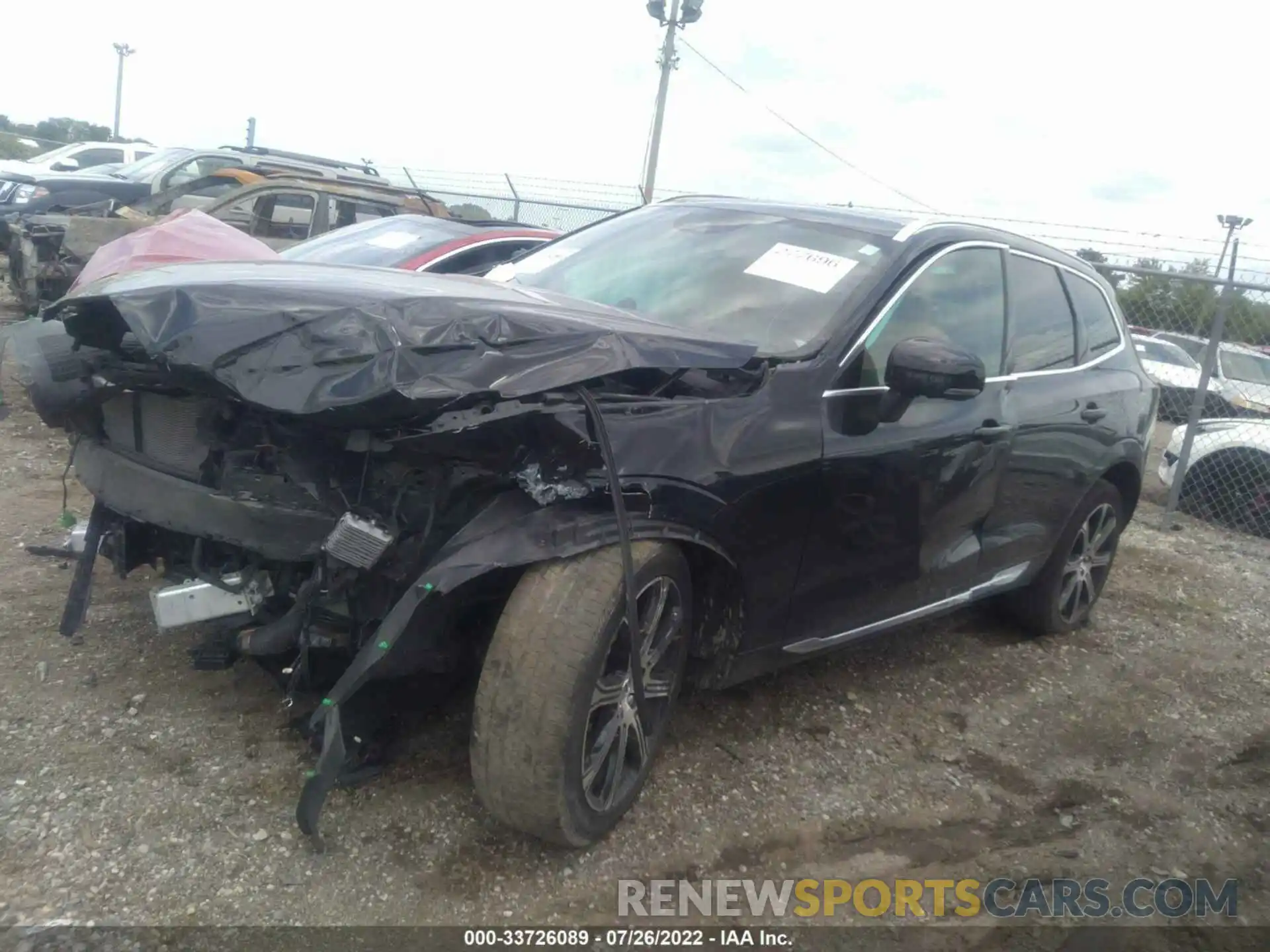 2 Photograph of a damaged car LYVA22RL2KB250417 VOLVO XC60 2019