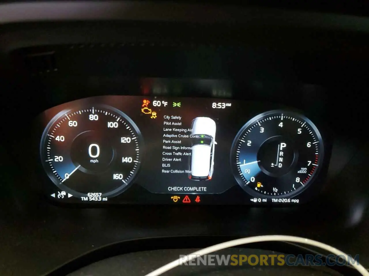 9 Photograph of a damaged car LYVA22RMXKB273761 VOLVO XC60 2019