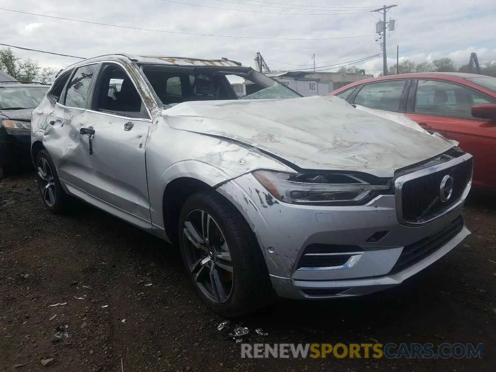 1 Photograph of a damaged car LYVBR0DK4KB186920 VOLVO XC60 2019