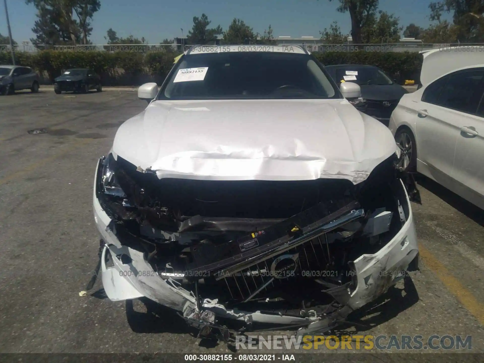 6 Photograph of a damaged car LYVBR0DL8KB192423 VOLVO XC60 2019