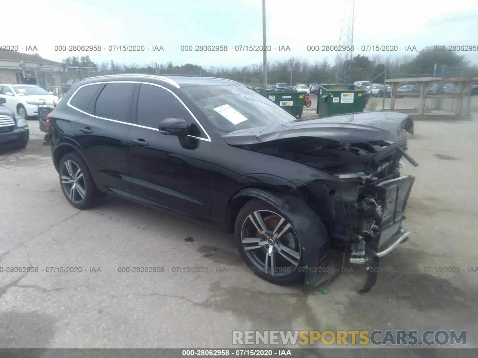 1 Photograph of a damaged car YV4A22RK1K1305208 VOLVO XC60 2019