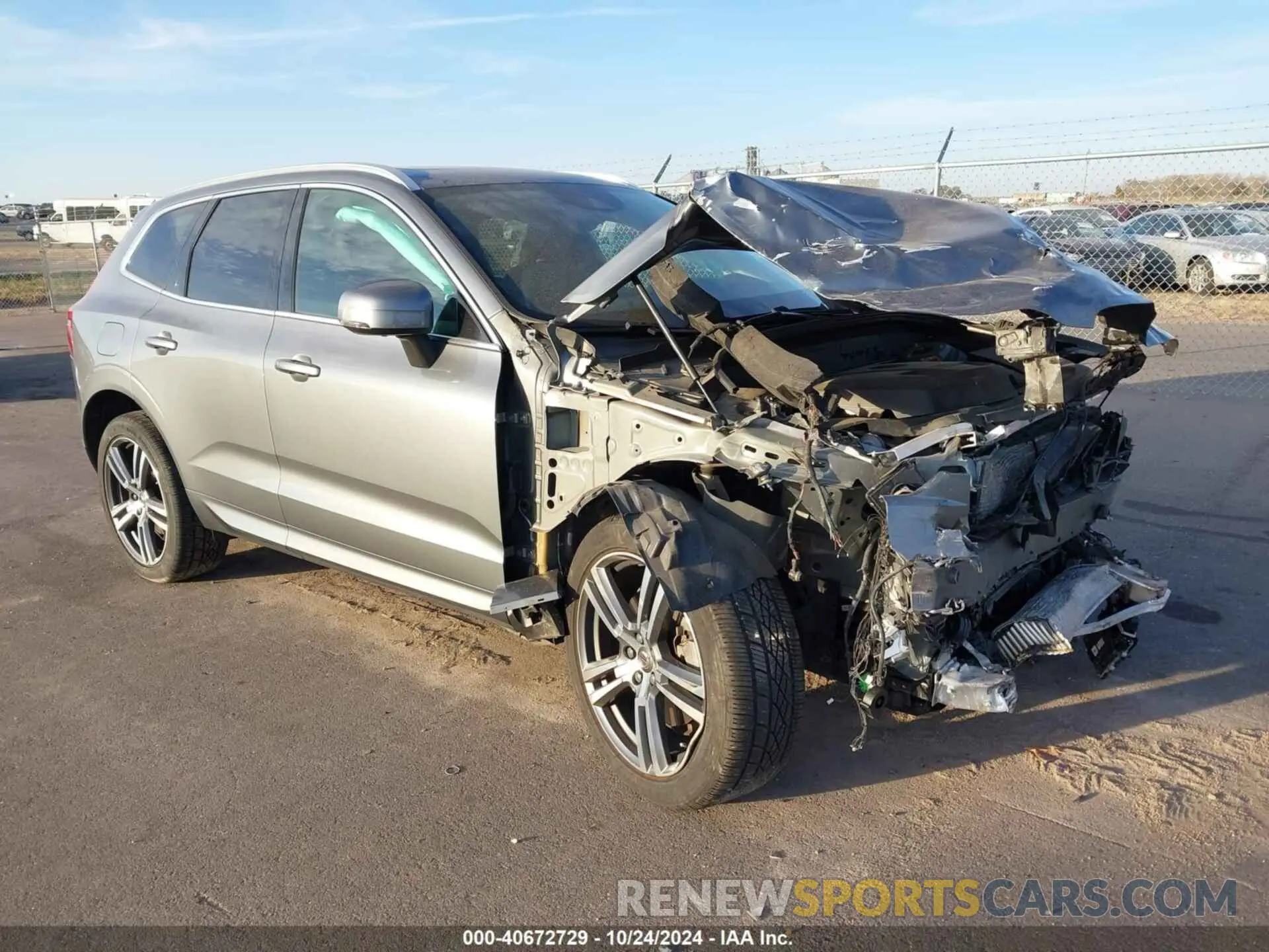 1 Photograph of a damaged car YV4A22RK8K1357385 VOLVO XC60 2019