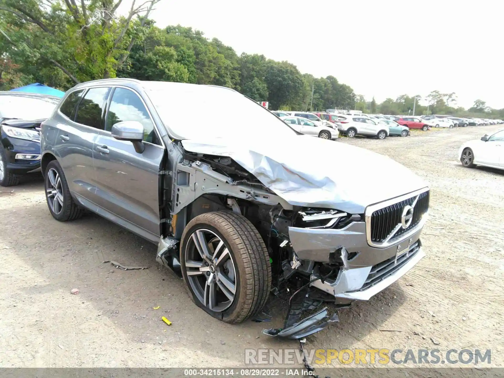 1 Photograph of a damaged car YV4A22RK8K1360335 VOLVO XC60 2019