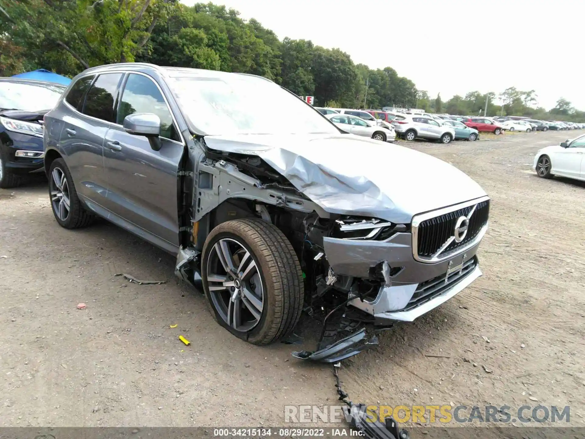 6 Photograph of a damaged car YV4A22RK8K1360335 VOLVO XC60 2019