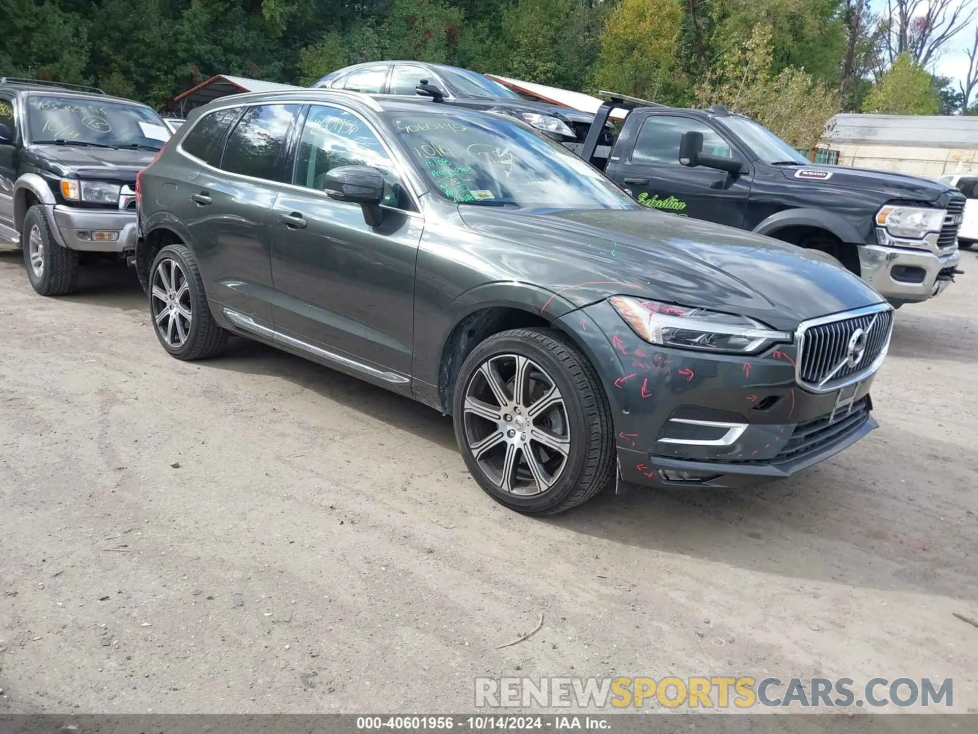 1 Photograph of a damaged car YV4A22RL3K1342236 VOLVO XC60 2019