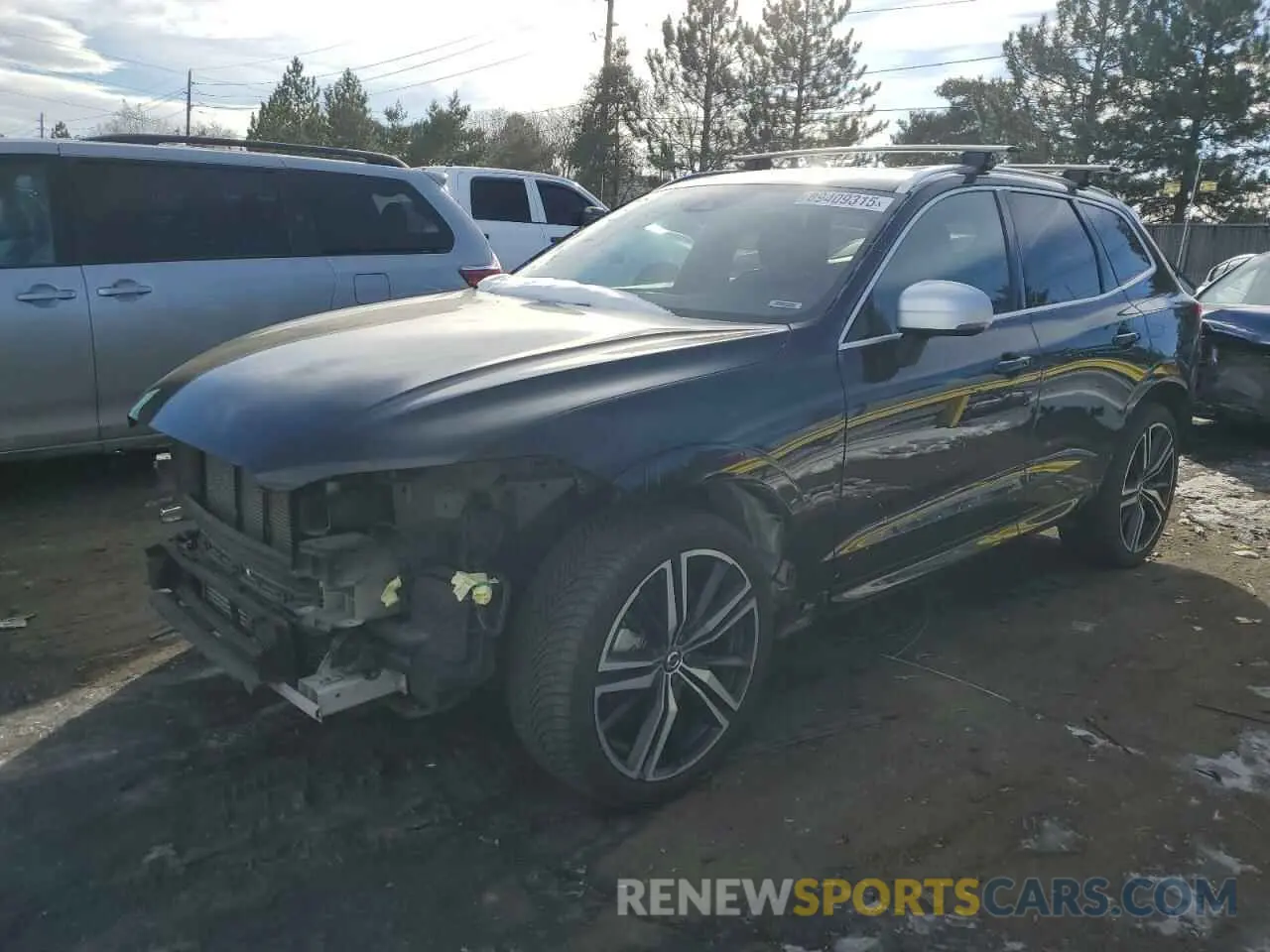 1 Photograph of a damaged car YV4A22RM8K1352253 VOLVO XC60 2019