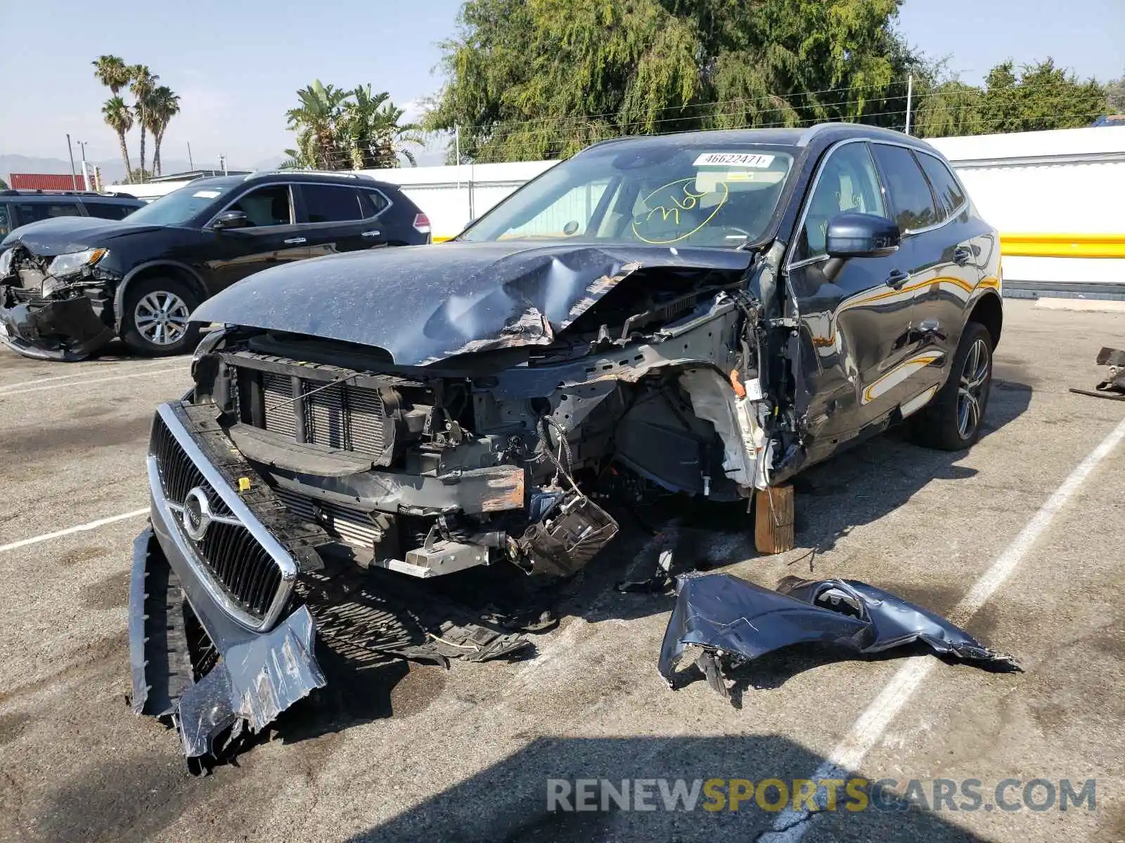 2 Photograph of a damaged car YV4BR0DK5K1391926 VOLVO XC60 2019