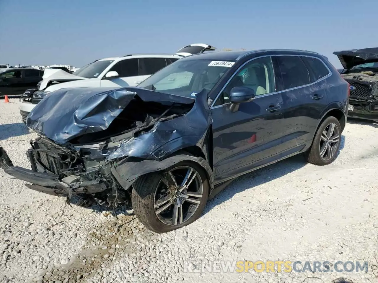 1 Photograph of a damaged car YV4102DK3L1418415 VOLVO XC60 2020