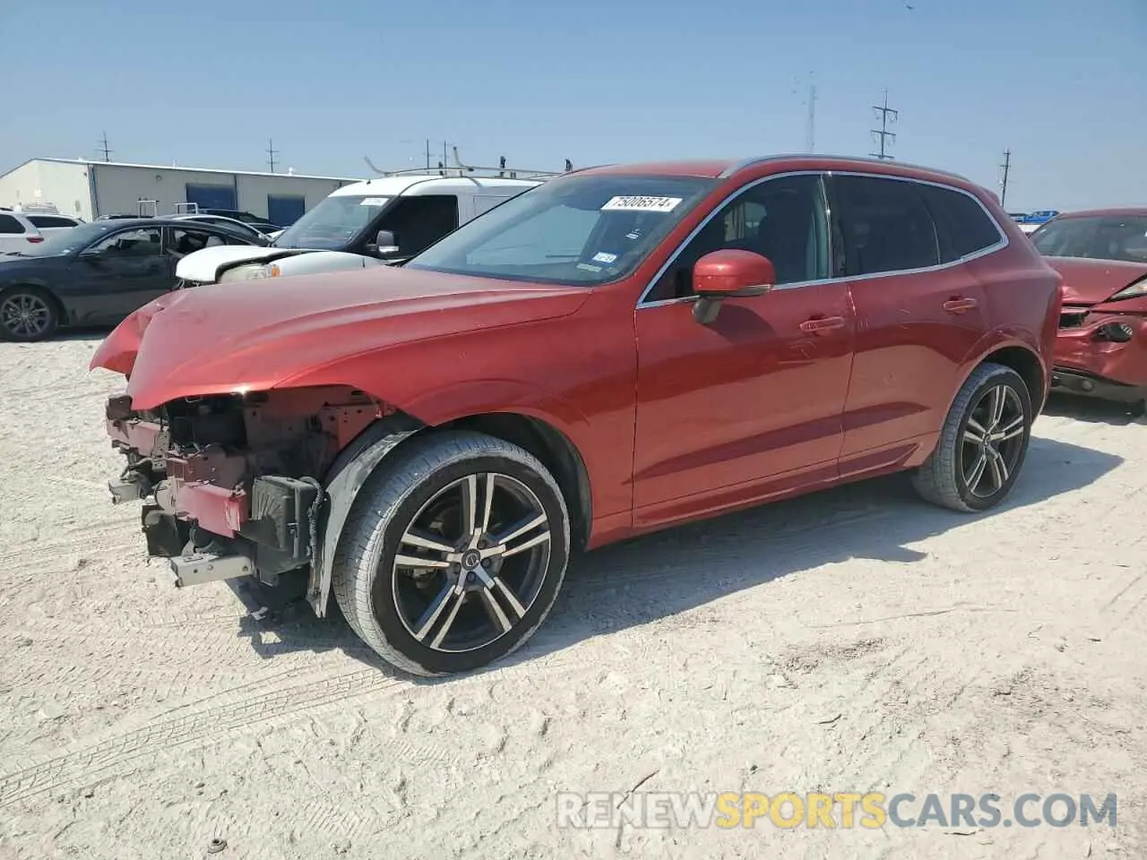 1 Photograph of a damaged car YV4102RK2L1483202 VOLVO XC60 2020
