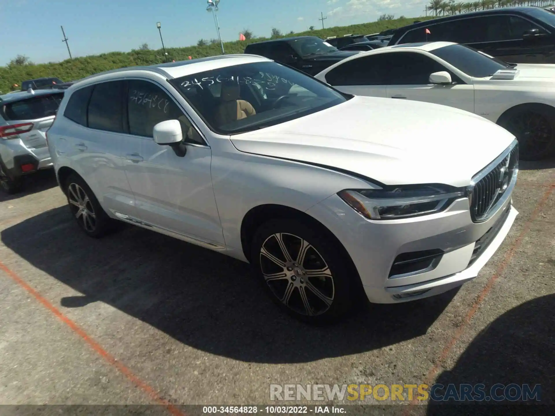 1 Photograph of a damaged car YV4102RL0L1609257 VOLVO XC60 2020