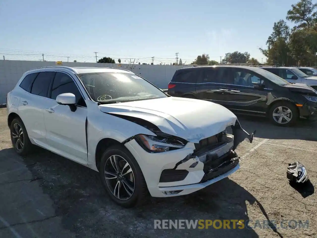 1 Photograph of a damaged car YV4102DK6M1740192 VOLVO XC60 2021