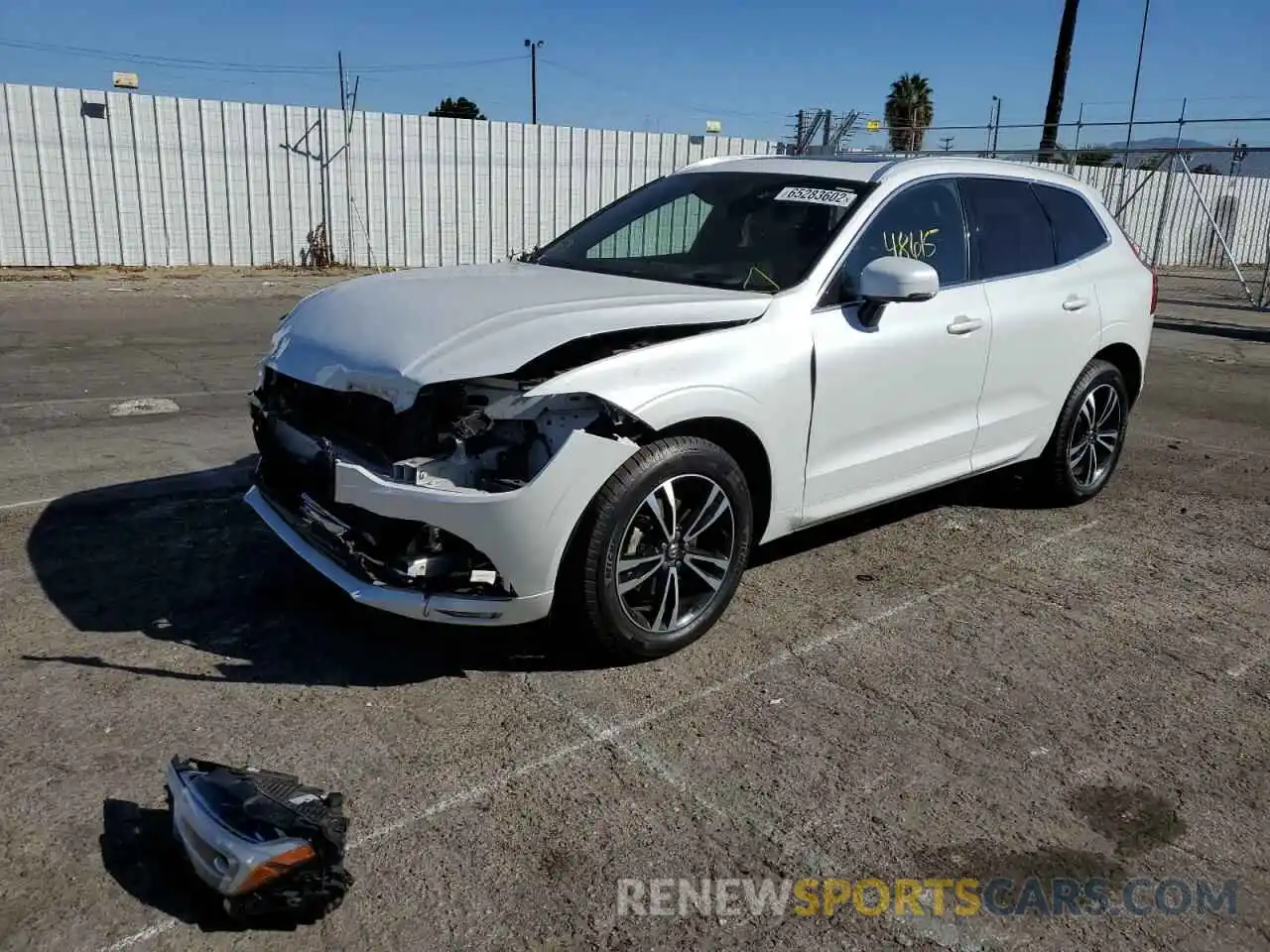 2 Photograph of a damaged car YV4102DK6M1740192 VOLVO XC60 2021