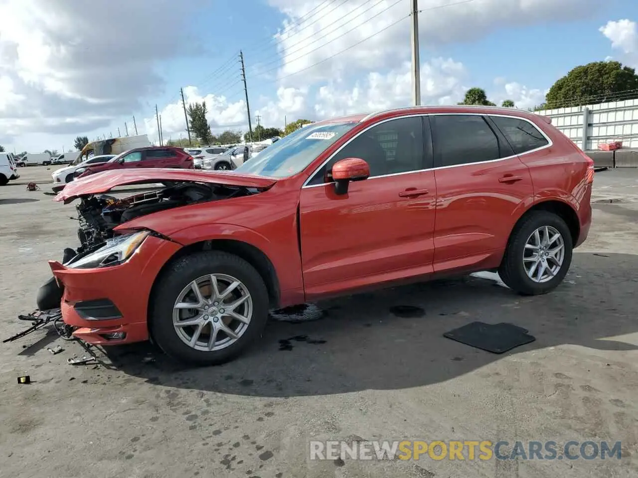 1 Photograph of a damaged car YV4102DK6M1760331 VOLVO XC60 2021