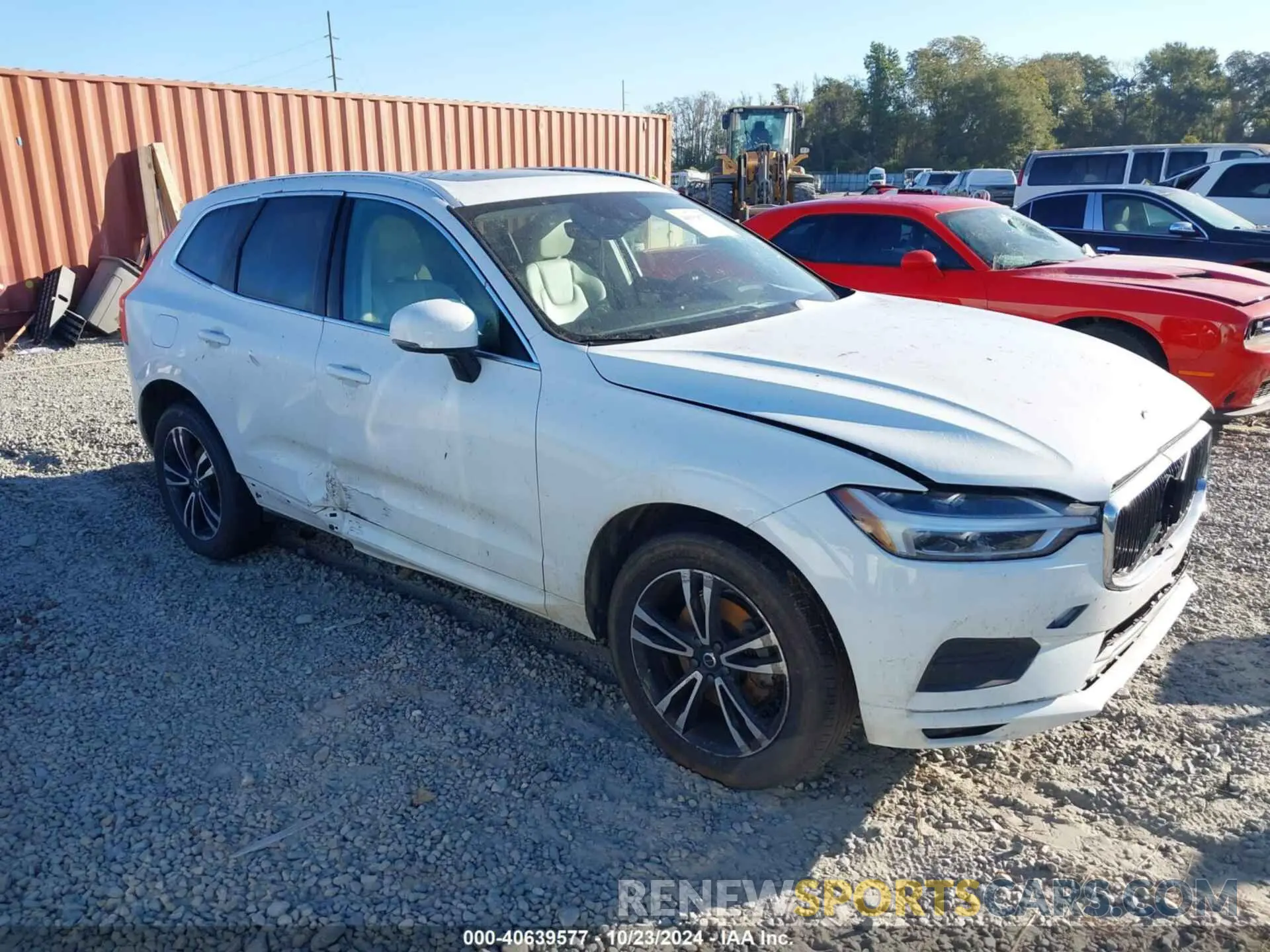 1 Photograph of a damaged car YV4102DK8M1684112 VOLVO XC60 2021