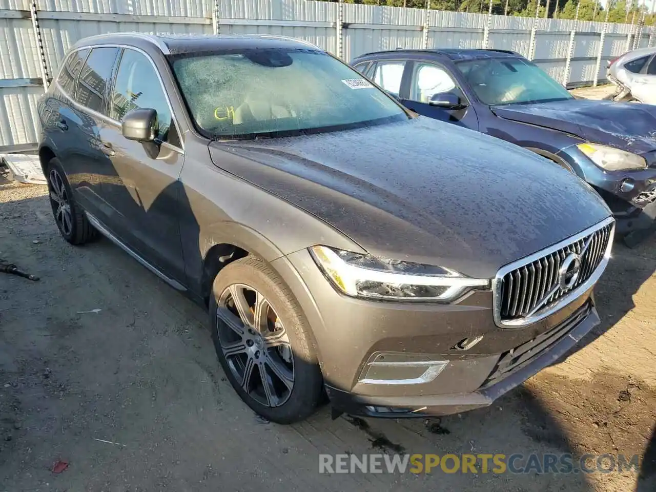 1 Photograph of a damaged car YV4102DL2M1733653 VOLVO XC60 2021