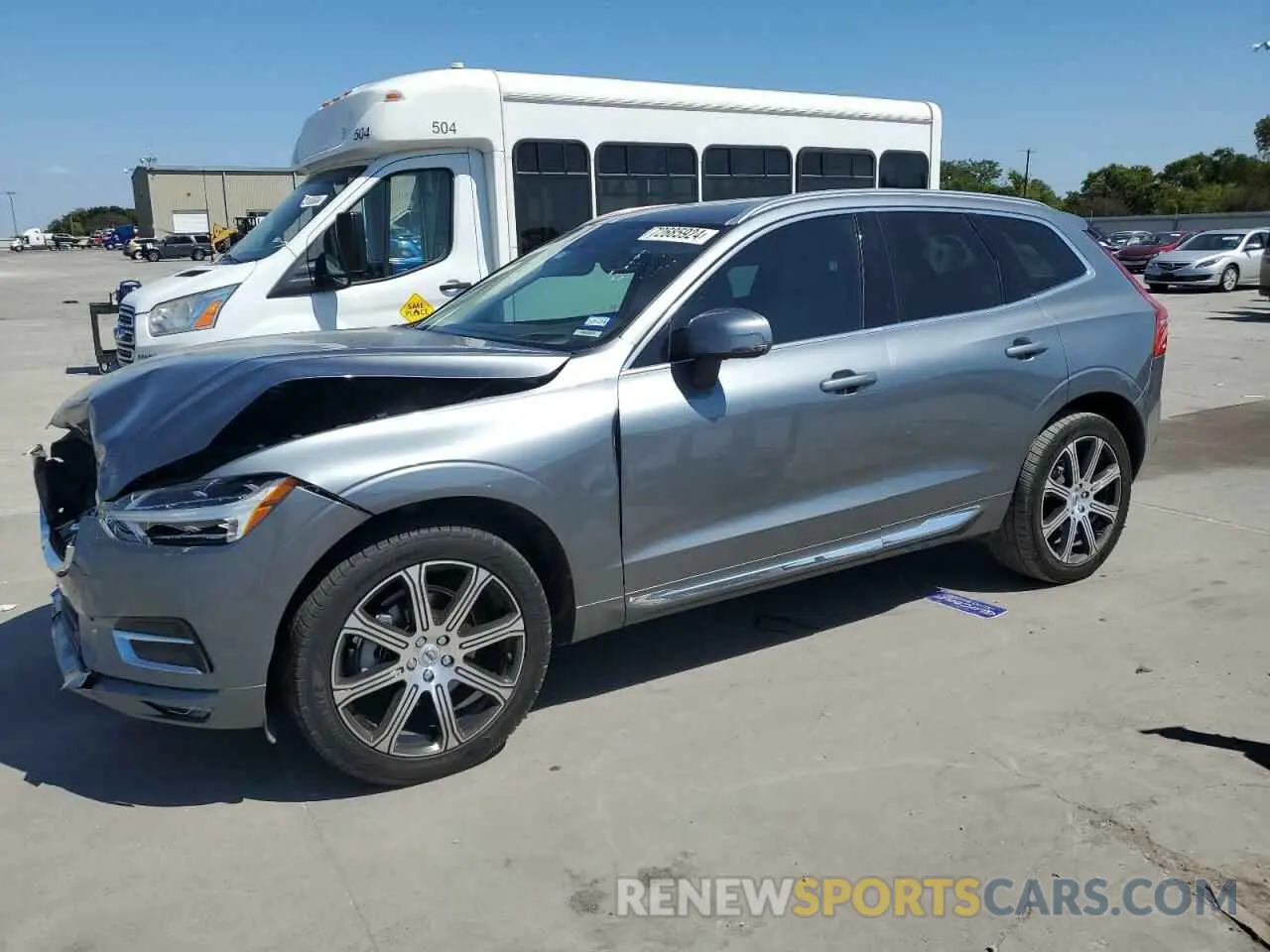 1 Photograph of a damaged car YV4102DL4M1677005 VOLVO XC60 2021
