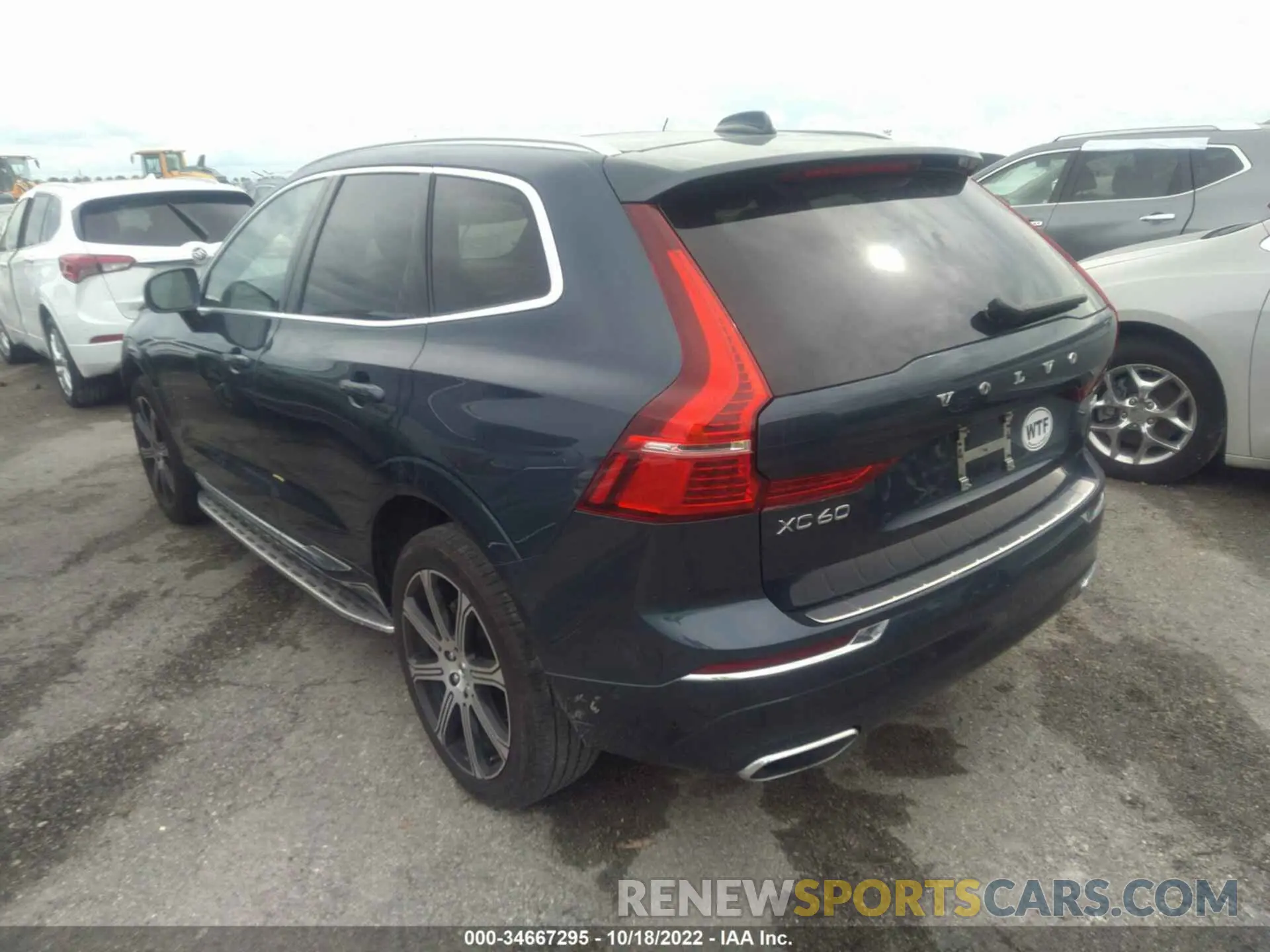3 Photograph of a damaged car YV4102DL4M1877060 VOLVO XC60 2021