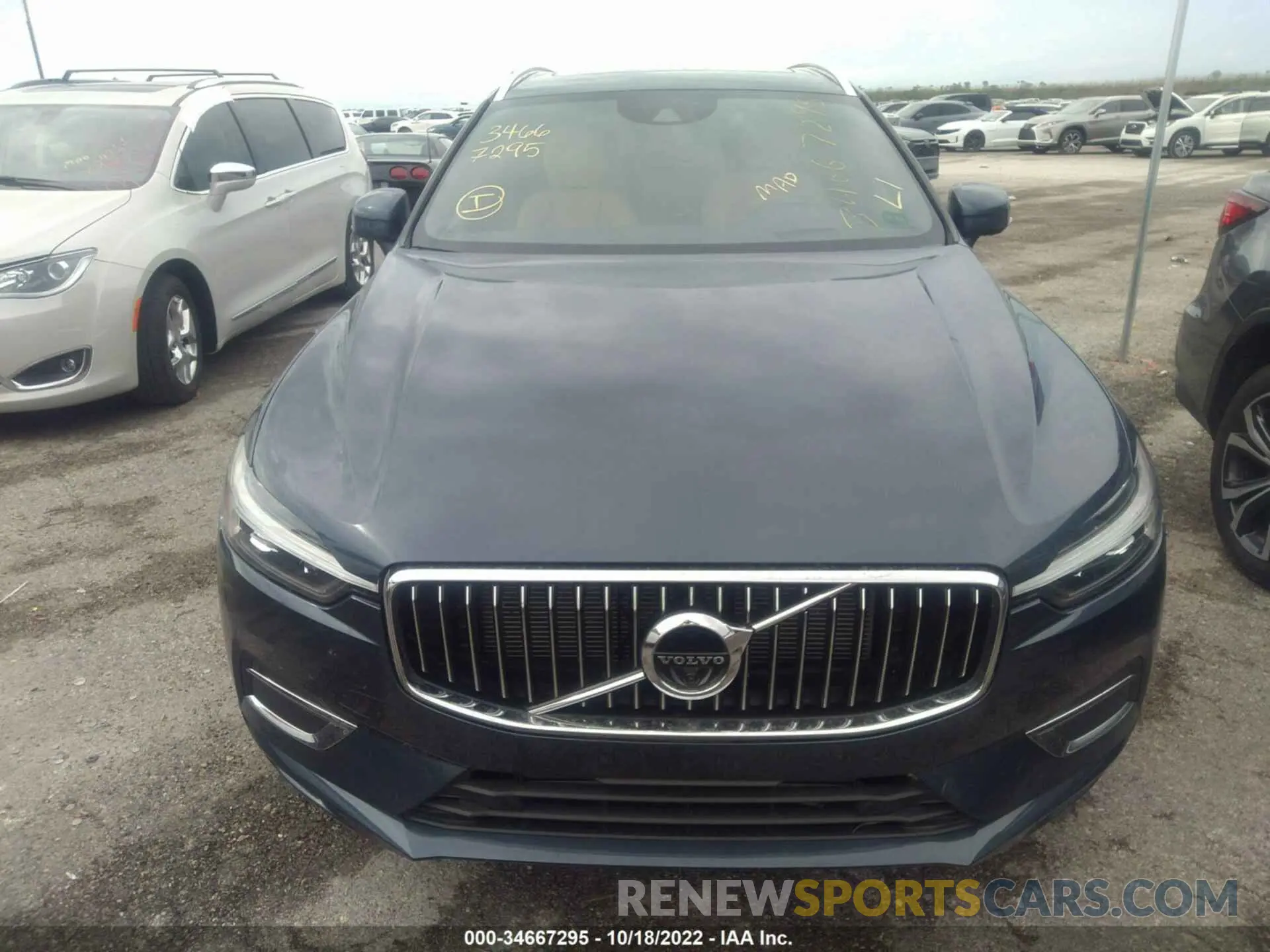 6 Photograph of a damaged car YV4102DL4M1877060 VOLVO XC60 2021