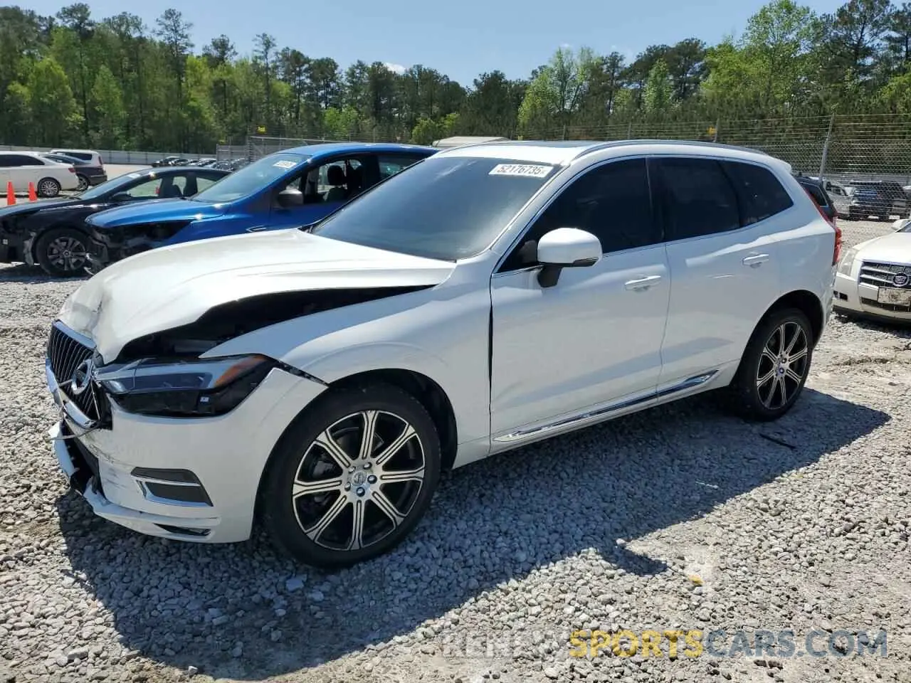 1 Photograph of a damaged car YV4102DL8M1688721 VOLVO XC60 2021