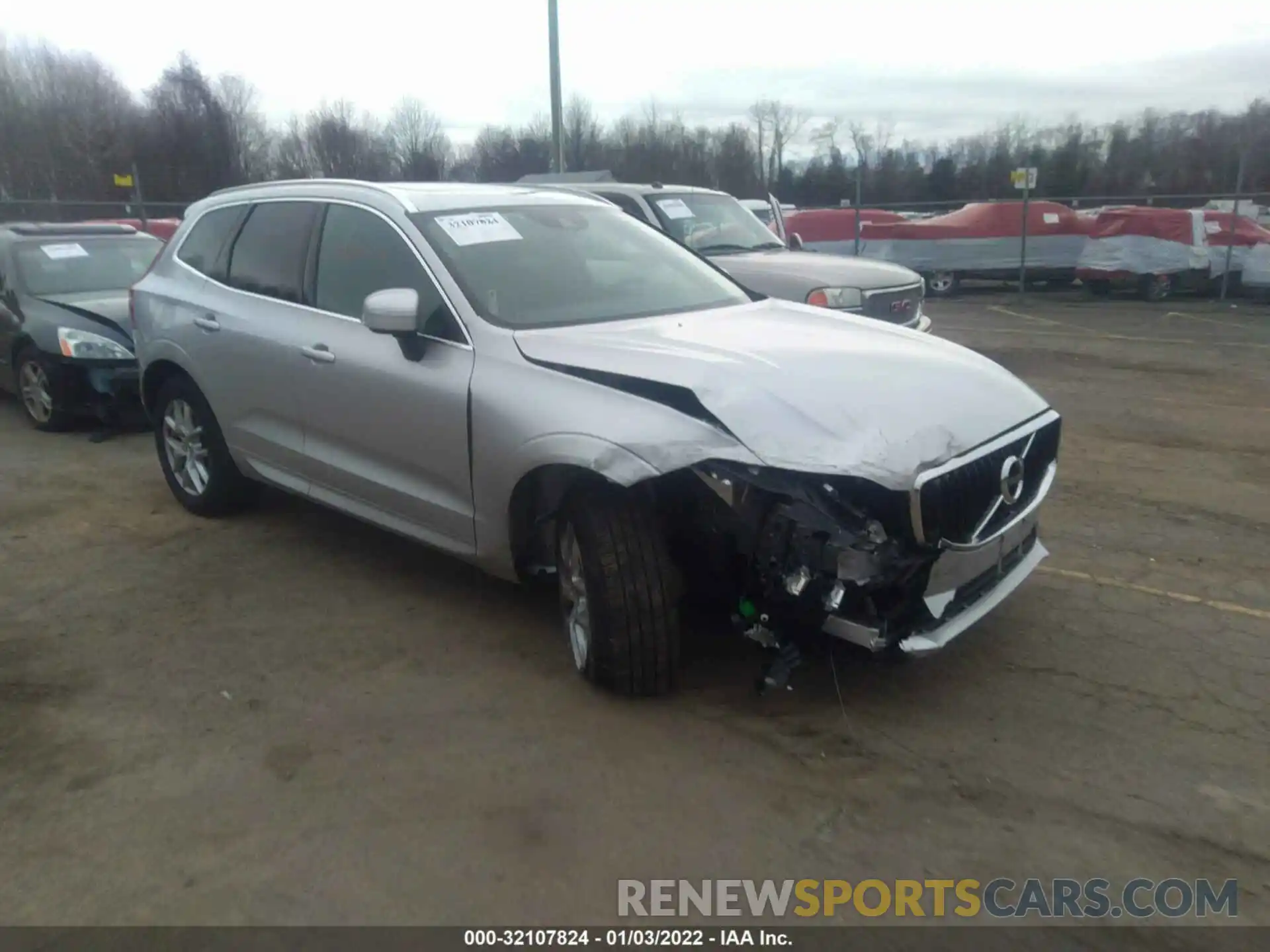 1 Photograph of a damaged car YV4102RK0M1694884 VOLVO XC60 2021