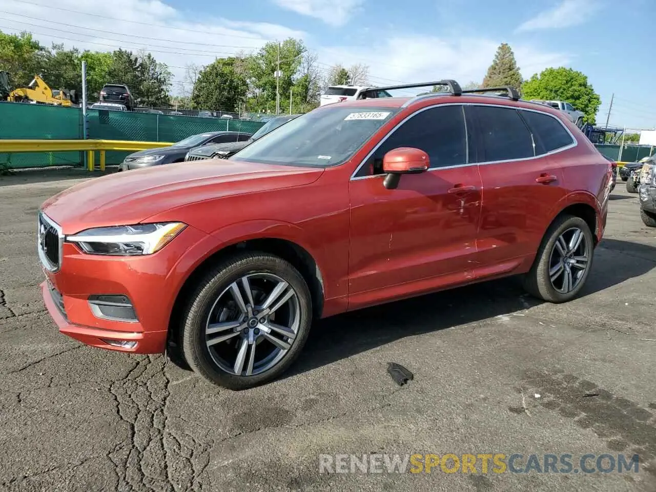 1 Photograph of a damaged car YV4102RK0M1854326 VOLVO XC60 2021