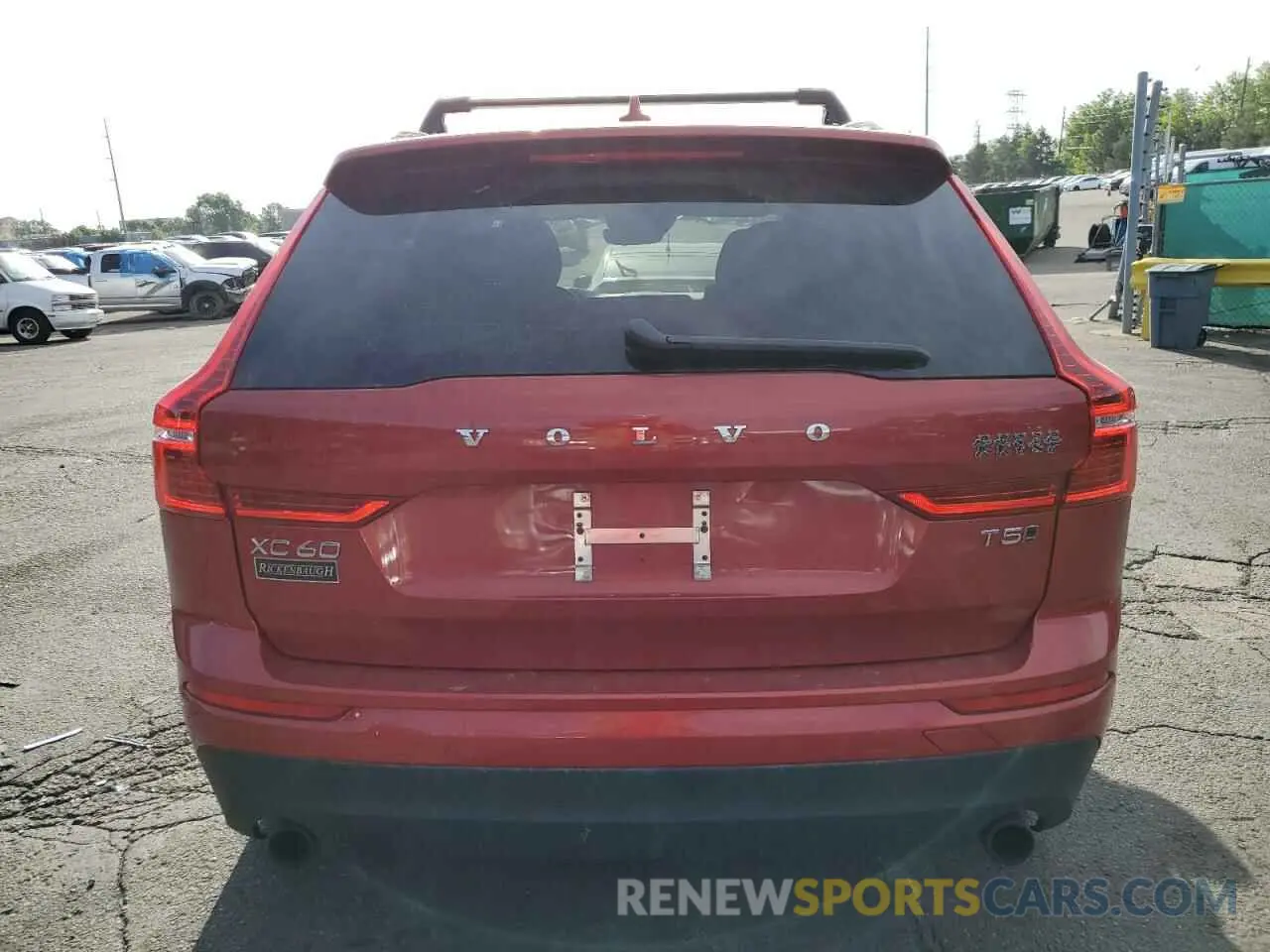 6 Photograph of a damaged car YV4102RK0M1854326 VOLVO XC60 2021