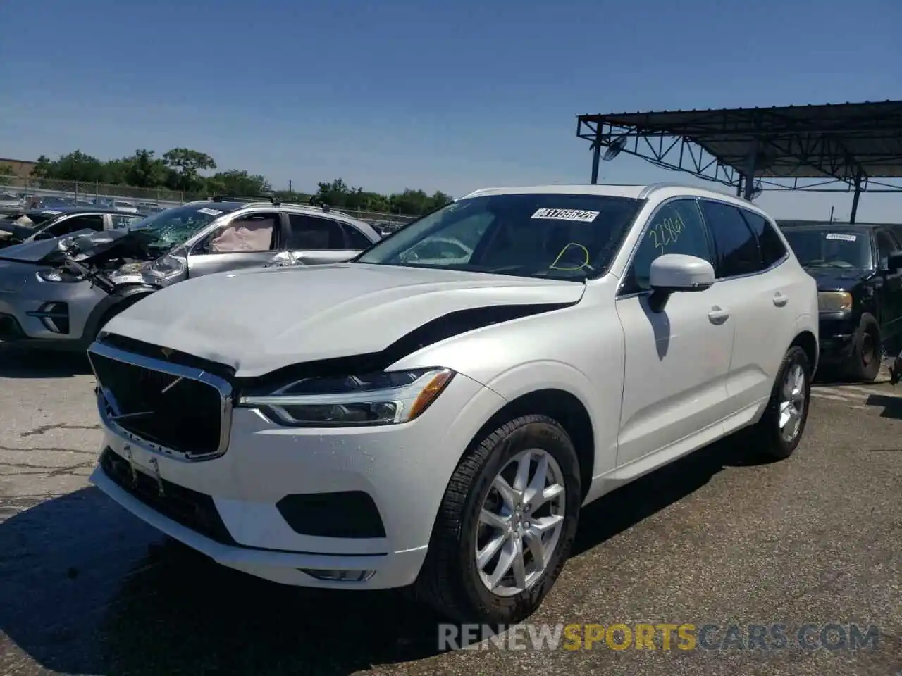 2 Photograph of a damaged car YV4102RK1M1738133 VOLVO XC60 2021