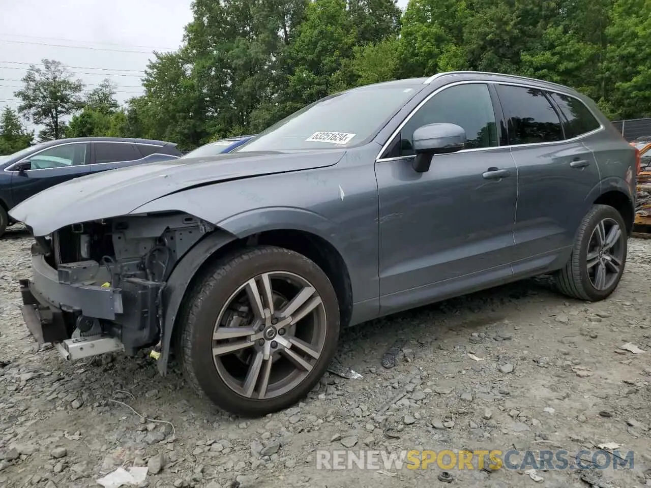 1 Photograph of a damaged car YV4102RK4M1740149 VOLVO XC60 2021