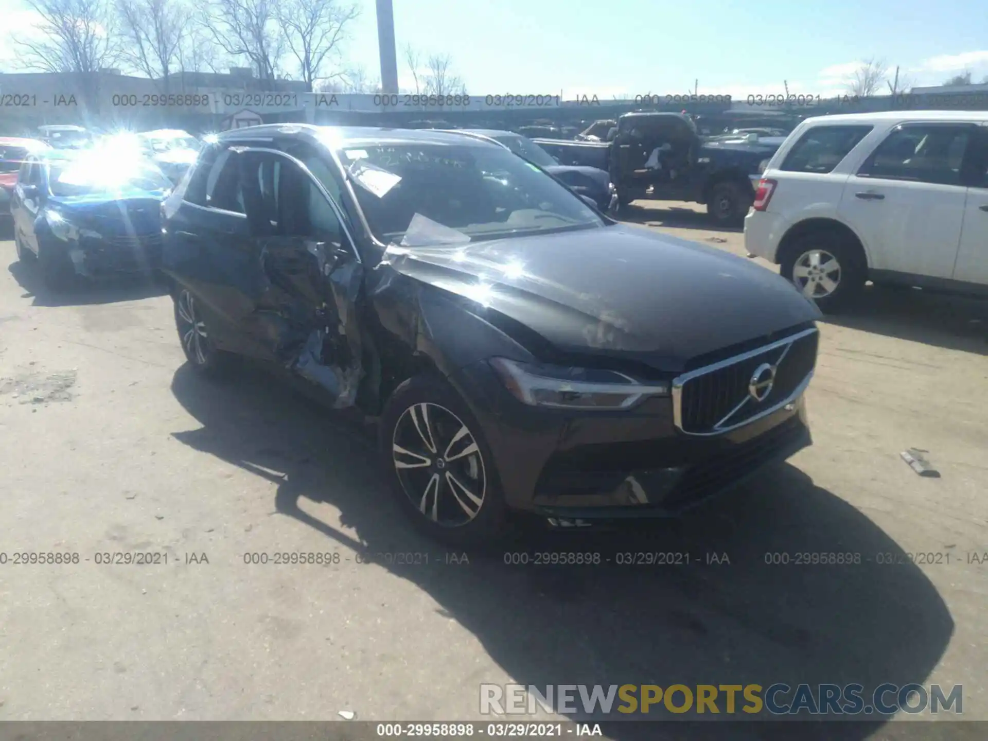 1 Photograph of a damaged car YV4102RK4M1749367 VOLVO XC60 2021