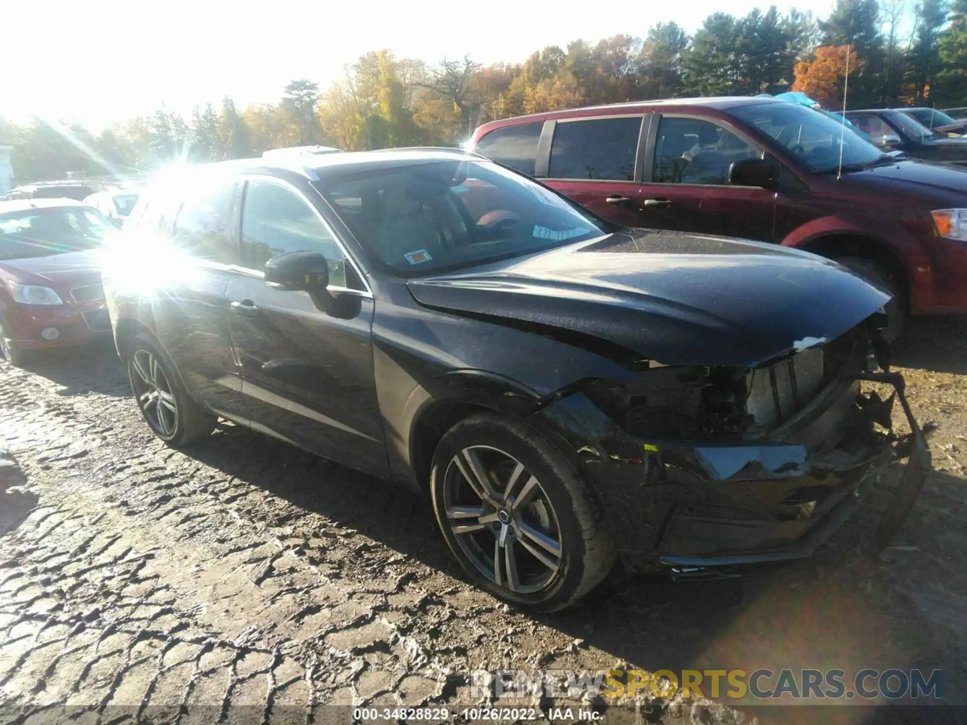 1 Photograph of a damaged car YV4102RK6M1699314 VOLVO XC60 2021