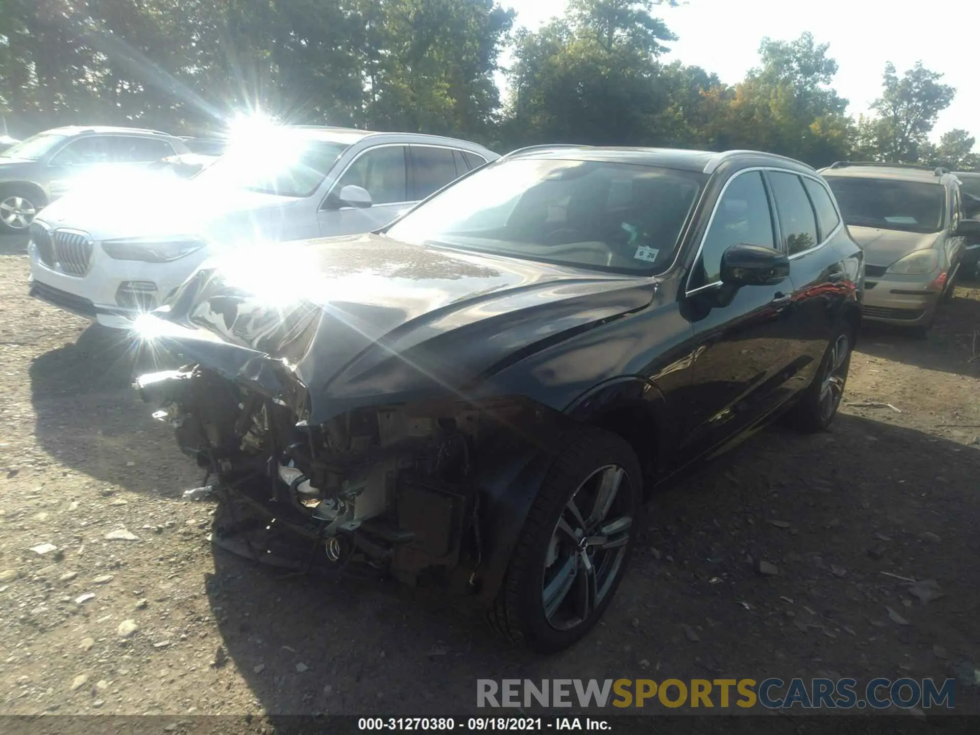 2 Photograph of a damaged car YV4102RK7M1787045 VOLVO XC60 2021